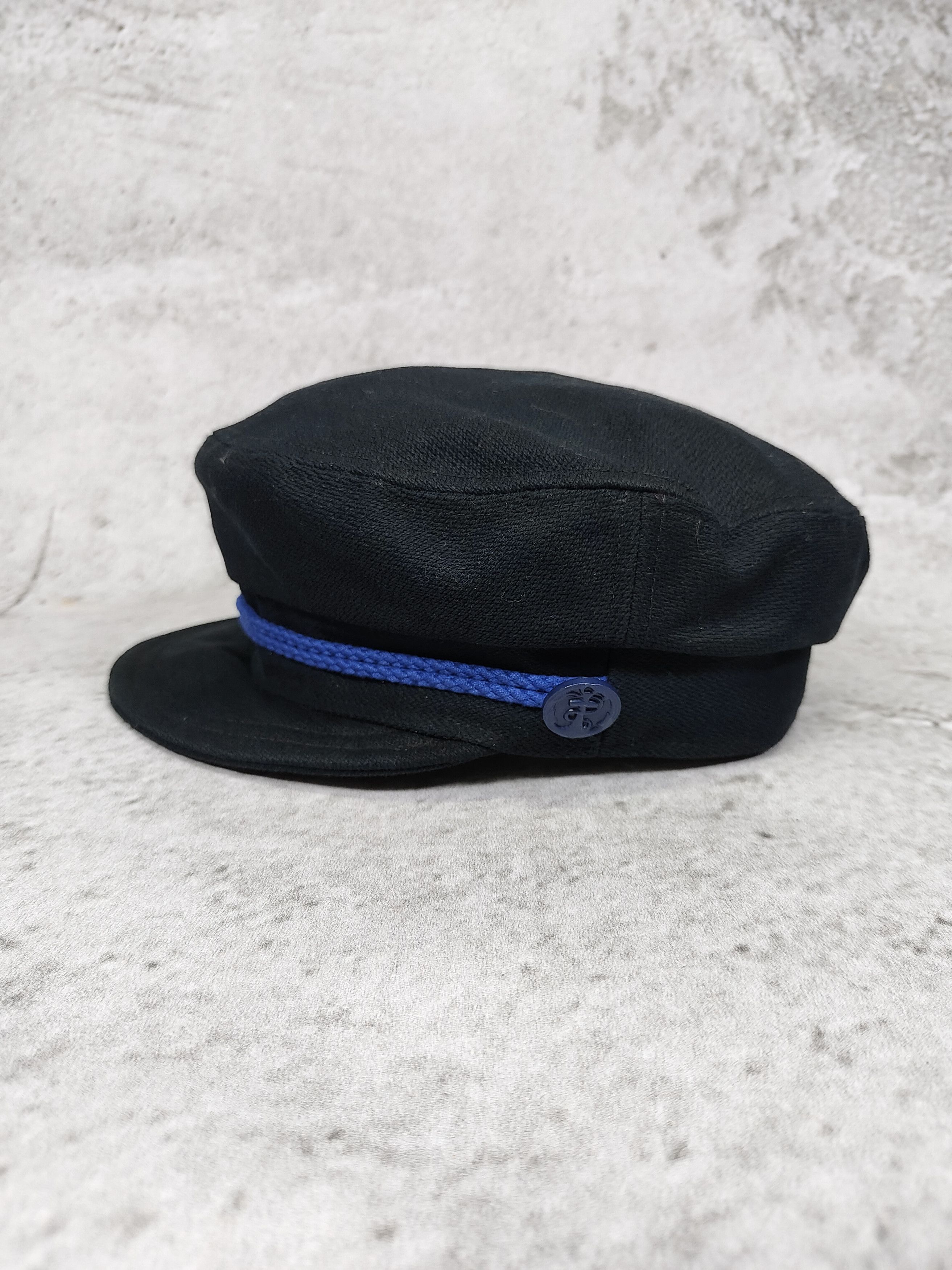 A.P.C. A.P.C- Casual Workwear Mariner Breton Navy Fisherman Cap Size ONE SIZE - 5 Thumbnail