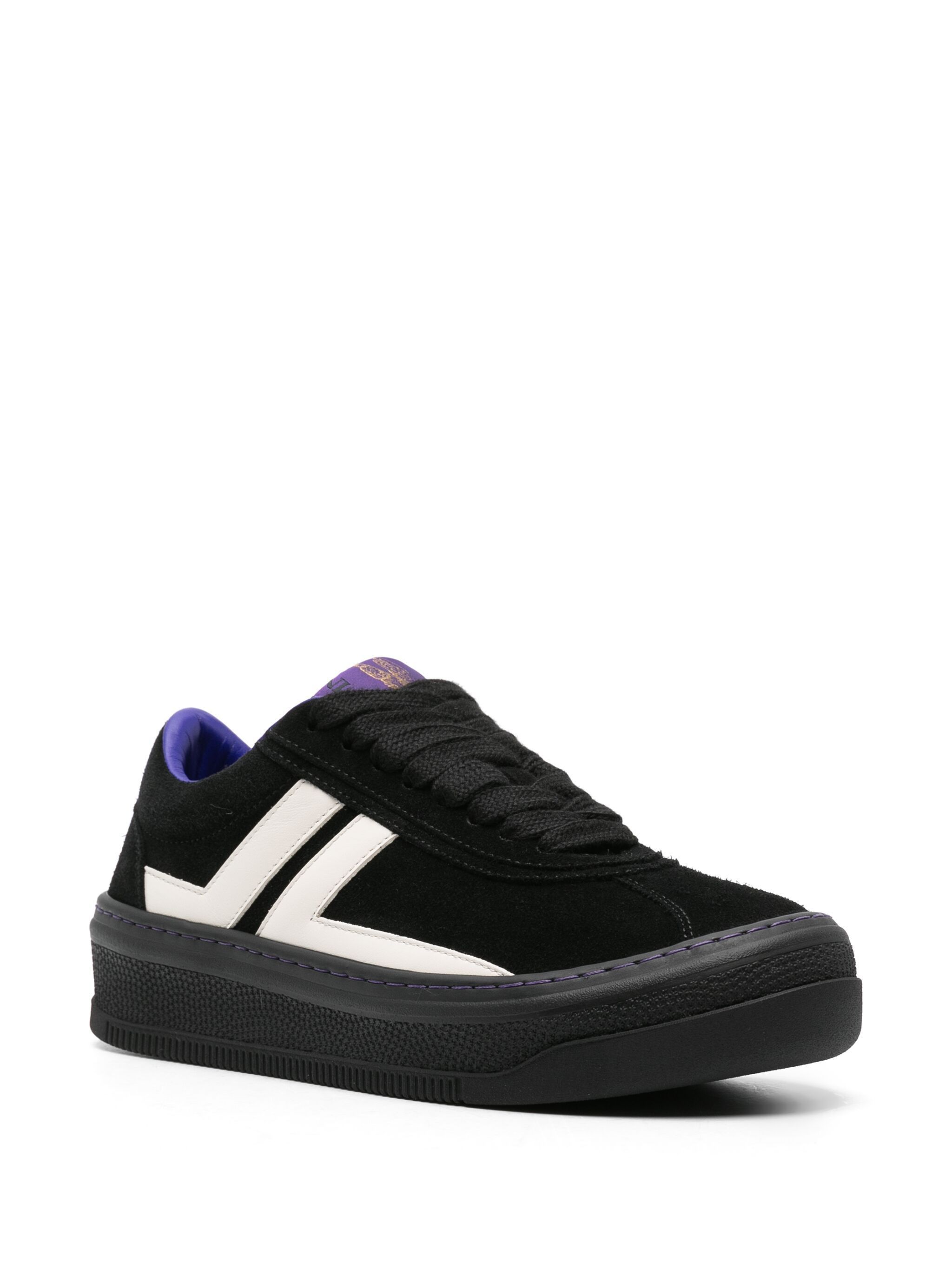 Future × Lanvin os11x1224 Dup / Edition Low-Top Cash Sneakers in Black/White Size US 6 / IT 36 - 2 Thumbnail
