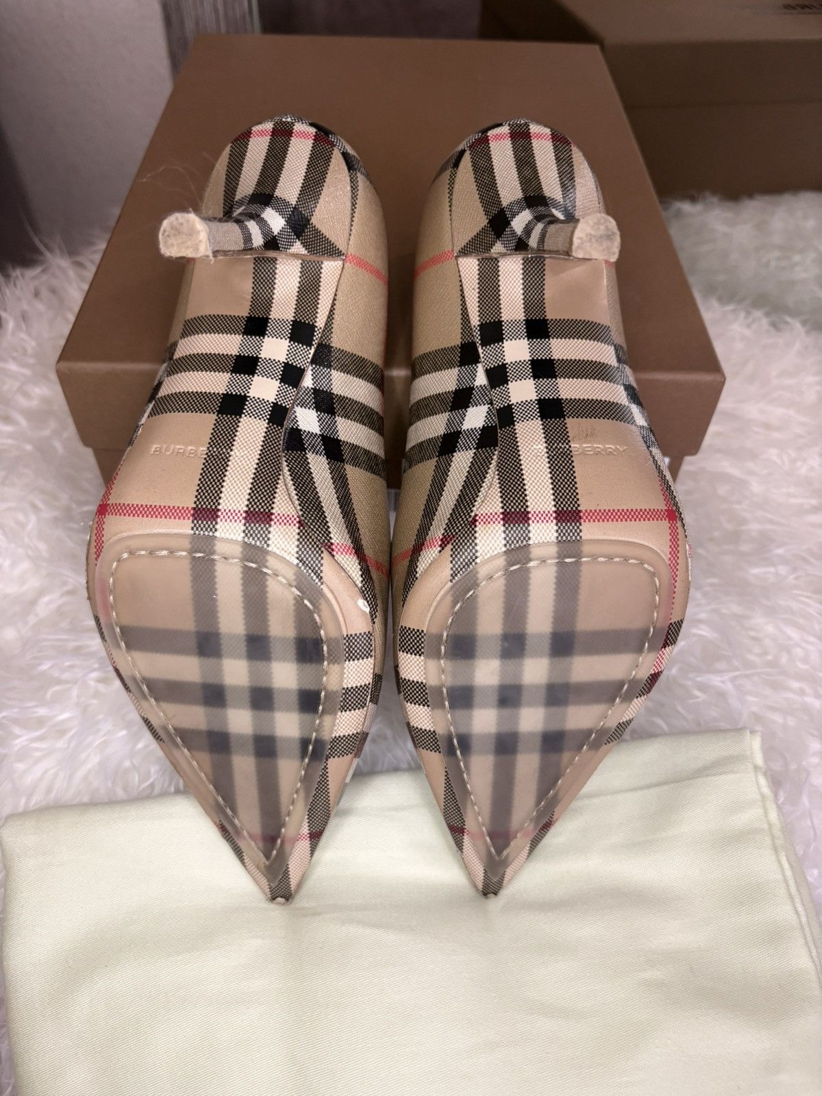 Burberry Burberry London archive beige check heel Size US 5.5 / IT 35.5 - 7 Thumbnail