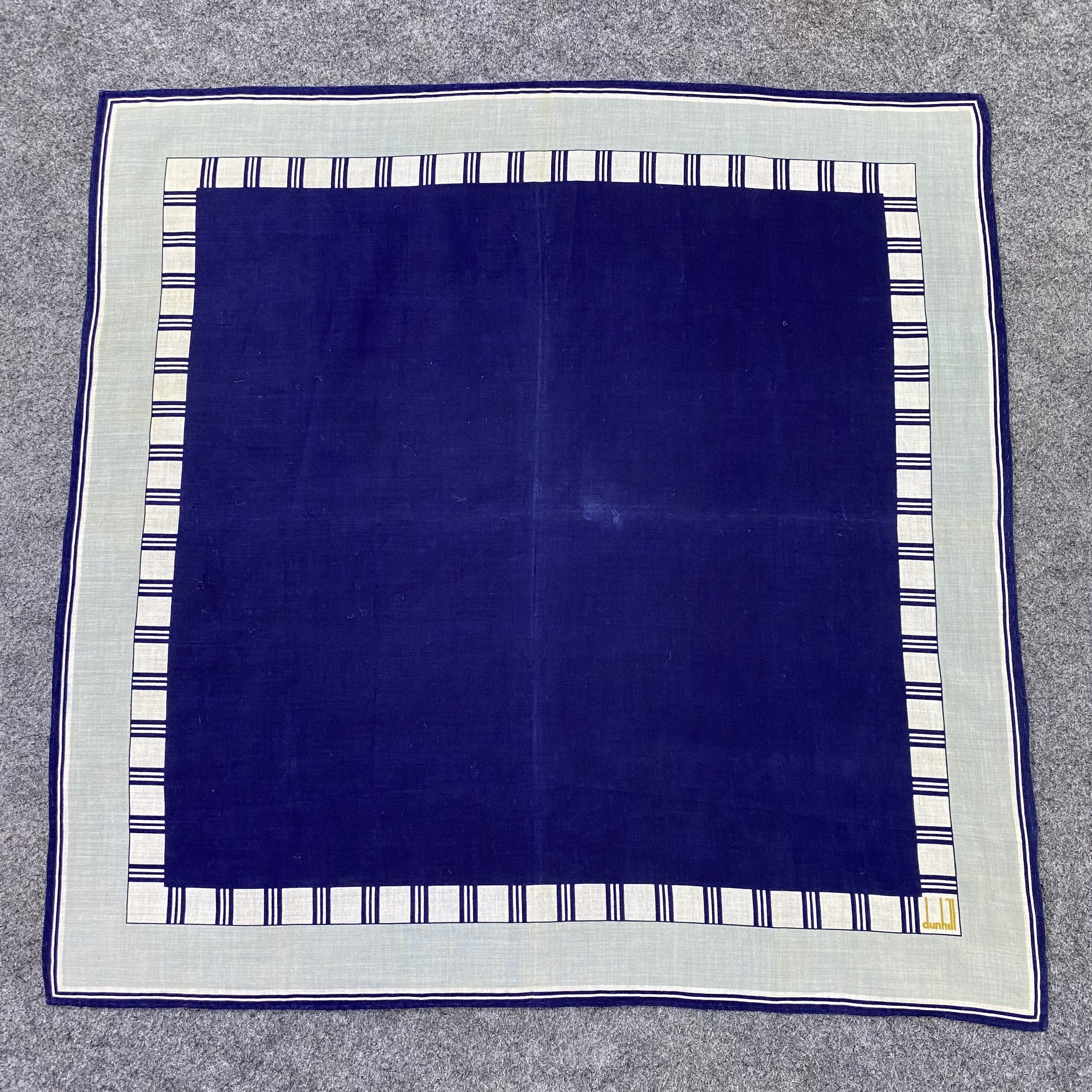 Alfred Dunhill Dunhill Handkerchief Neckerchief Bandana-B1574 Size ONE SIZE - 3 Thumbnail