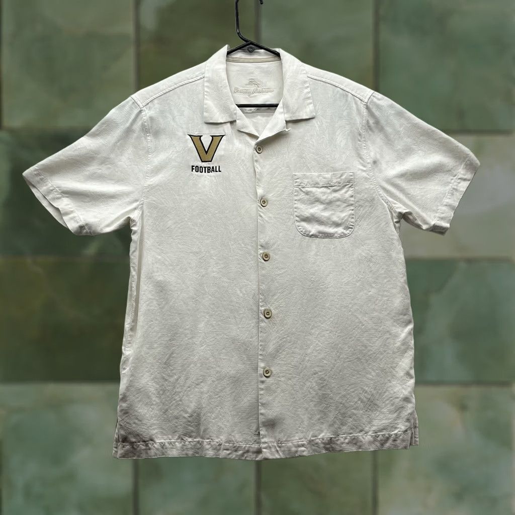 Tommy Bahama Tommy Bahama Vanderbilt Football Shirt Mens Large Justin Lustig Coach Collegiate Size US L / EU 52-54 / 3 - 1 Thumbnail