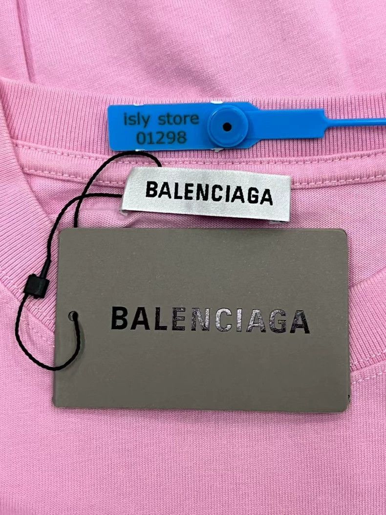 Balenciaga Balenciaga Vintage Plain Short Sleeve Drop Shoulder T-Shir Size M / US 6-8 / IT 42-44 - 5 Thumbnail