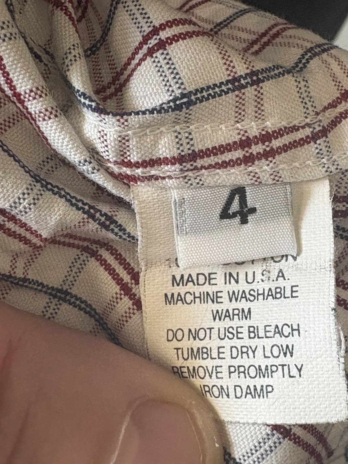 Thom Browne Square white Thom Browne shirt size 4 Size US XL / EU 56 / 4 - 10 Thumbnail