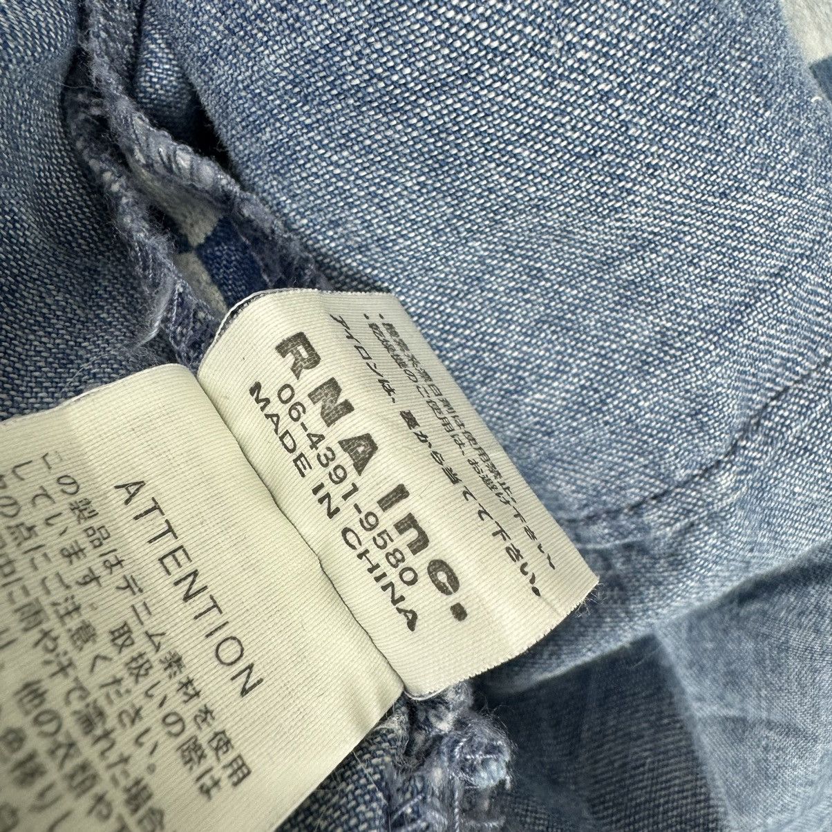 Designer × Japanese Brand ☀️RNA BLUE CHECK DENIM JACKET Size M / US 6-8 / IT 42-44 - 11 Thumbnail