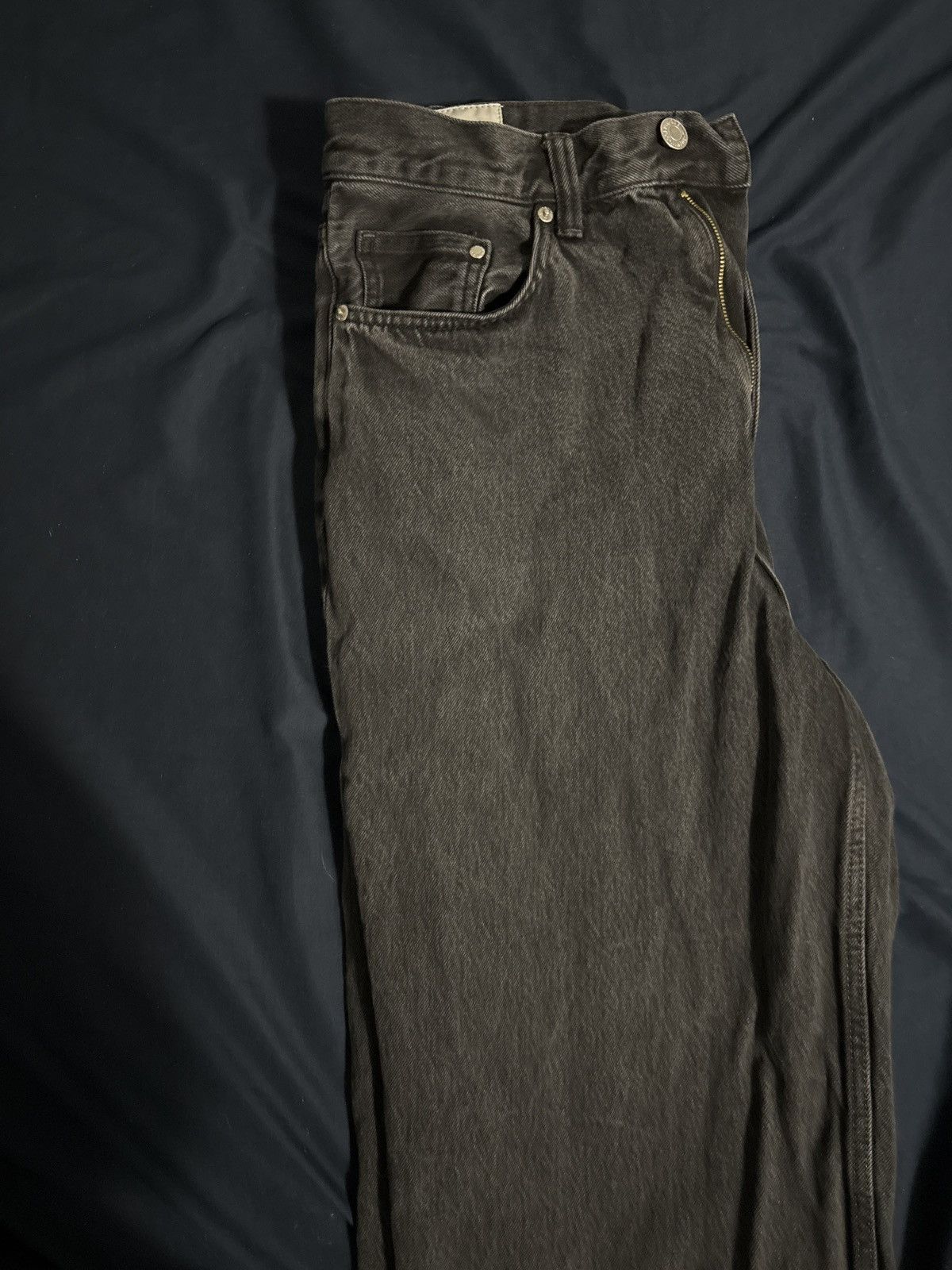 H&M Baggy black jeans Size US 32 / EU 48 - 3 Thumbnail