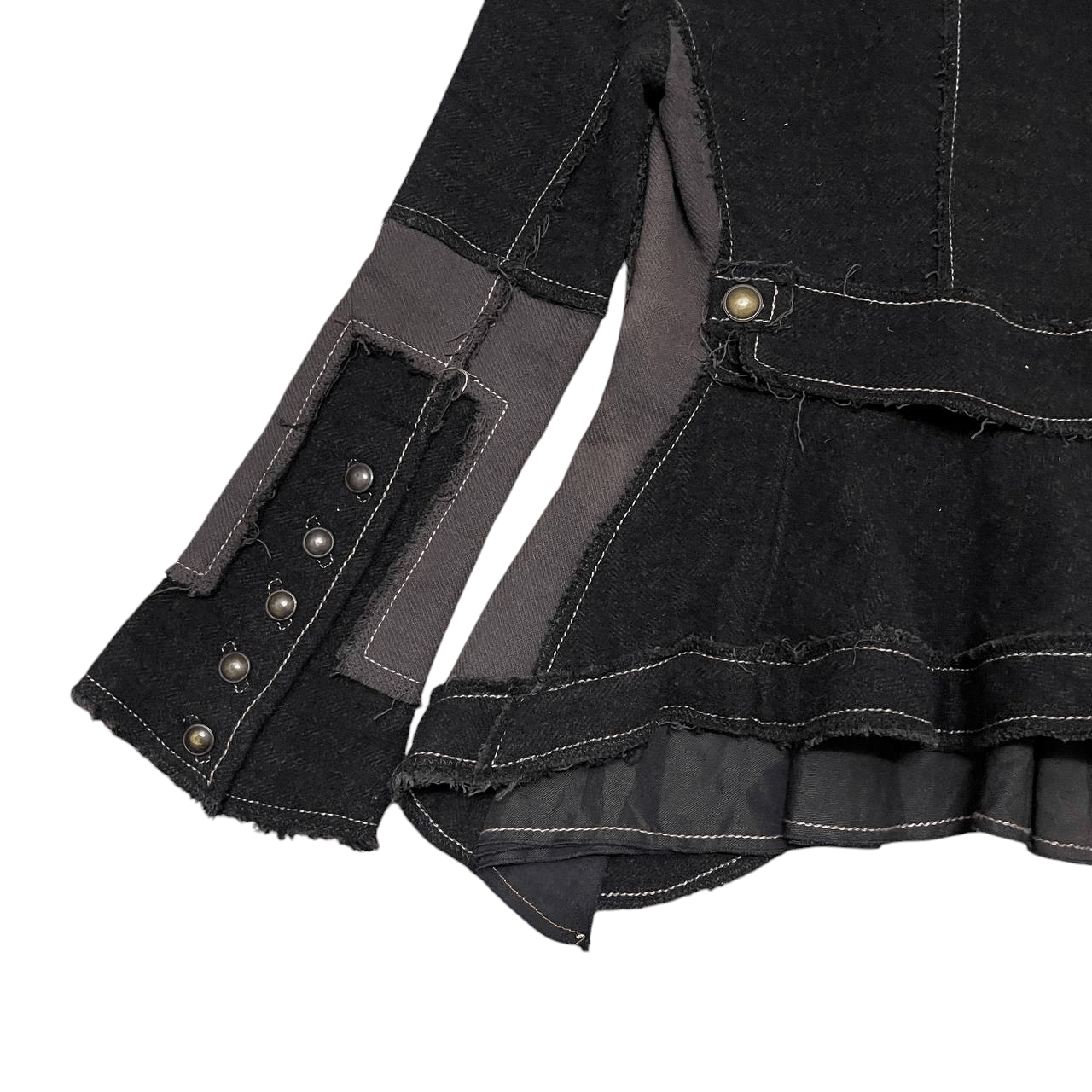 If Six Was Nine Vintage Ericot Chic Italy Jacket lgb ifsixwasnine style Size S / US 4 / IT 40 - 12 Thumbnail