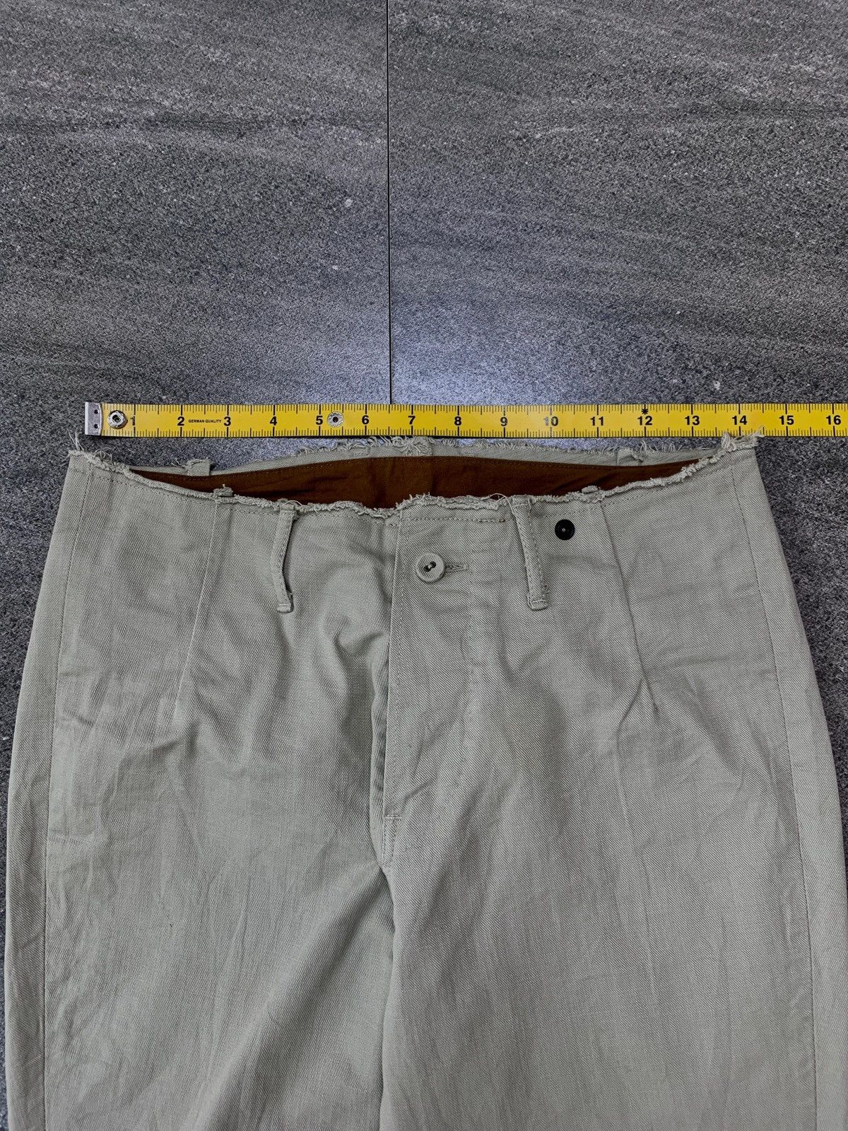 Kapital FREE IMPORT TAX Raw Cut Flared Slim Pants Size US 29 - 9 Thumbnail