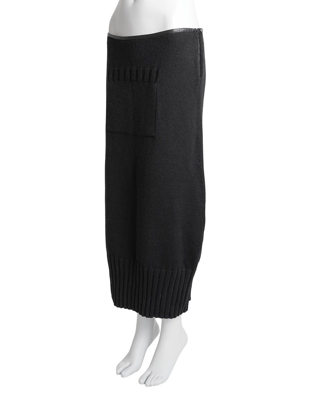 Miu Miu Miu Miu F/W1999 Maxi Knit Skirt Size 32" / US 10 / IT 46 - 2 Thumbnail