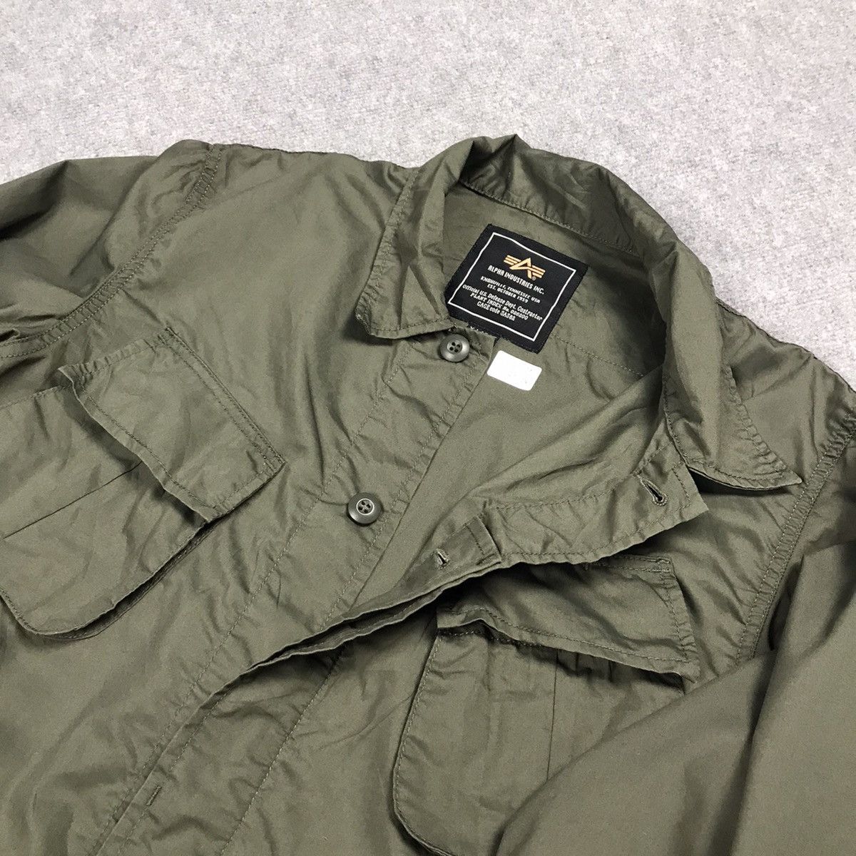 Alpha Industries ALPHA INDUSTRIES OG107 STYLE BUTTON JACKET Size US L / EU 52-54 / 3 - 9 Thumbnail