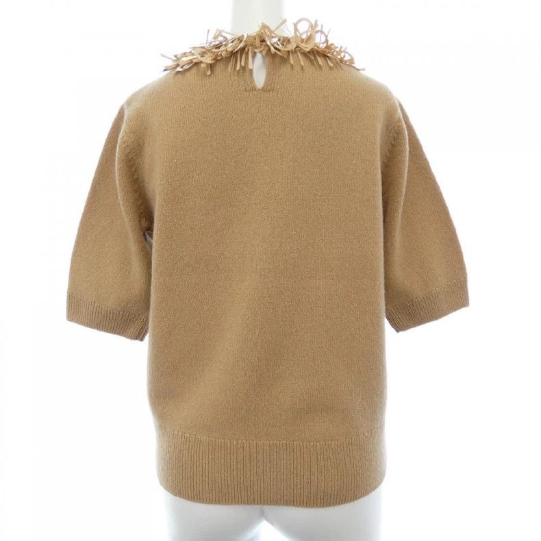 Dries Van Noten Dries Van Noten Yellow heavy-duty knitted short-sleeved to Size XS / US 0-2 / IT 36-38 - 2 Thumbnail