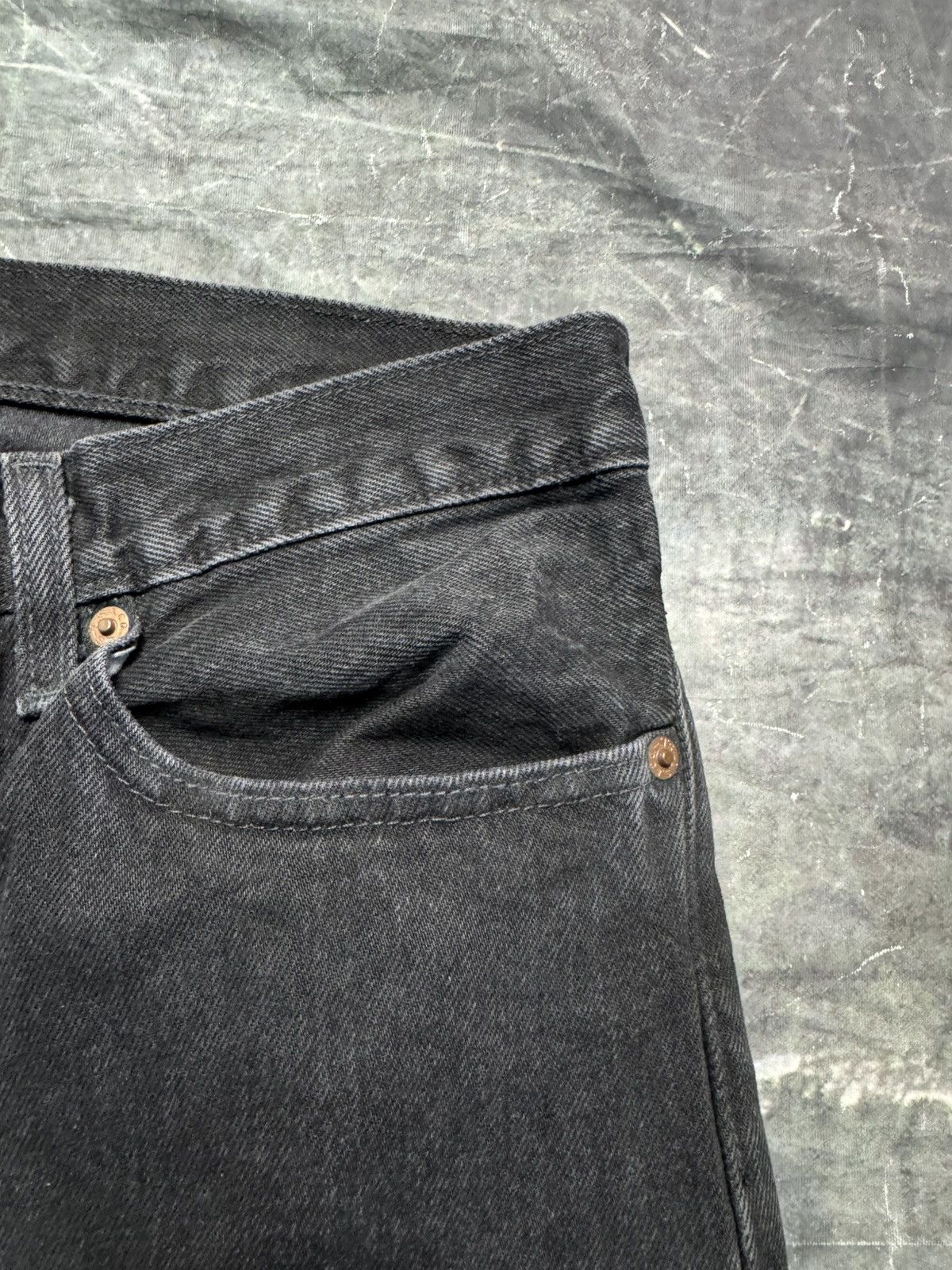 DENIM TEARS × Levi's Denim Tears Levis Rocker Studded Jeans in Black Size US 31 - 9 Thumbnail