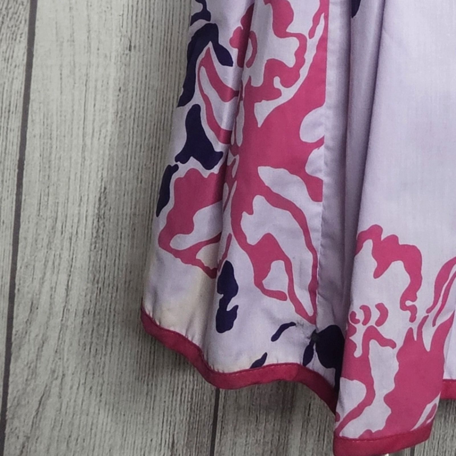 Hilo Hattie × Vintage Hilo Hattie Floral Puff Sleeve Dress w Mermaid Ruffle Hem Size XL / US 12-14 / IT 48-50 - 4 Thumbnail