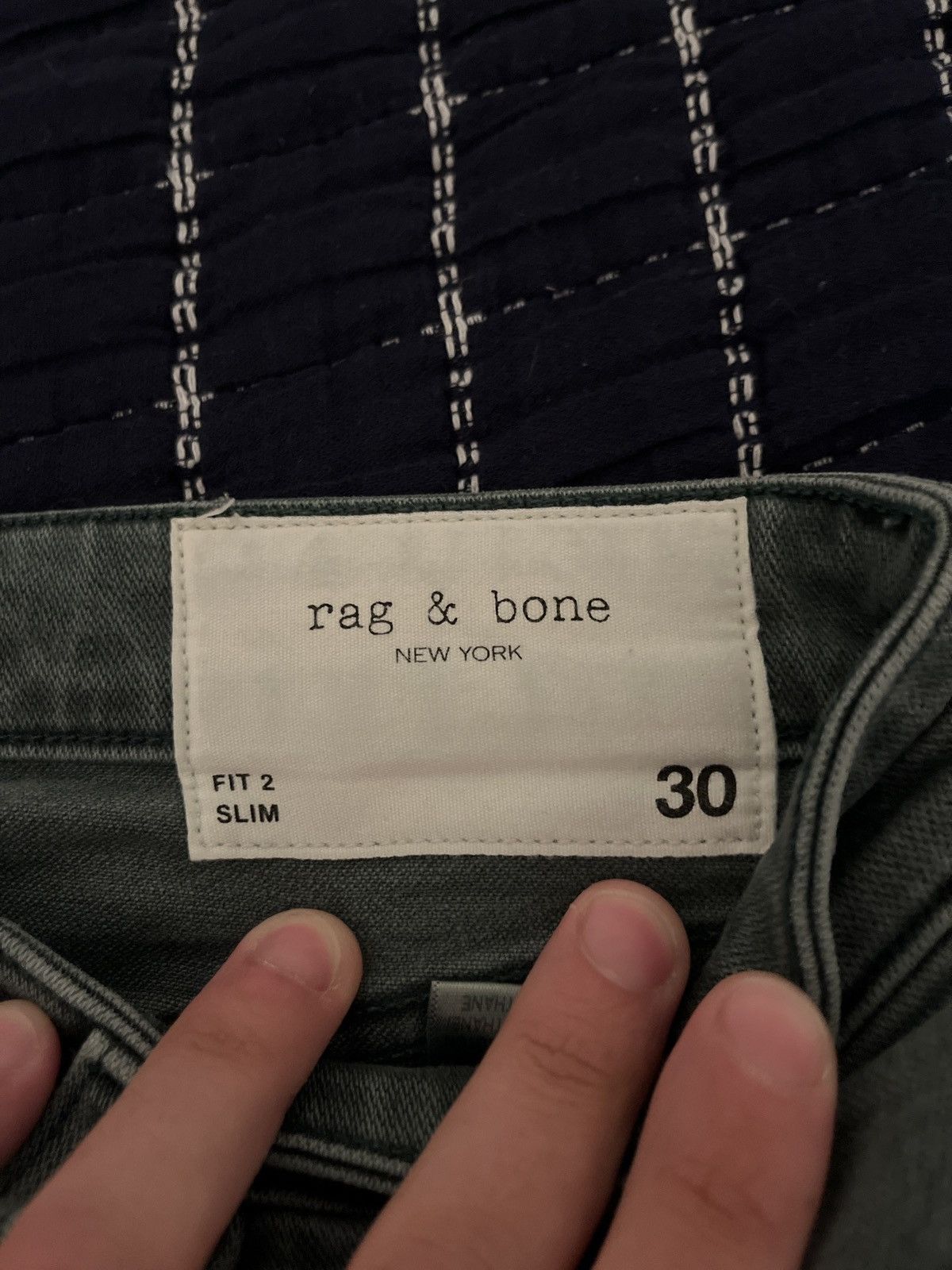 Rag & Bone Green rag and bone jeans Size US 30 / EU 46 - 2 Thumbnail