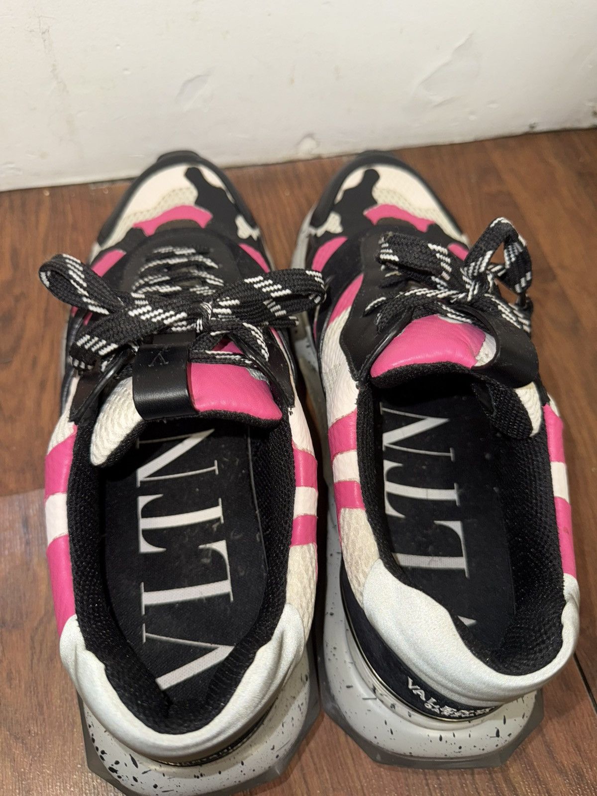Valentino Valentino Camouflage Bounce Sneakers Size US 11 / EU 44 - 4 Thumbnail
