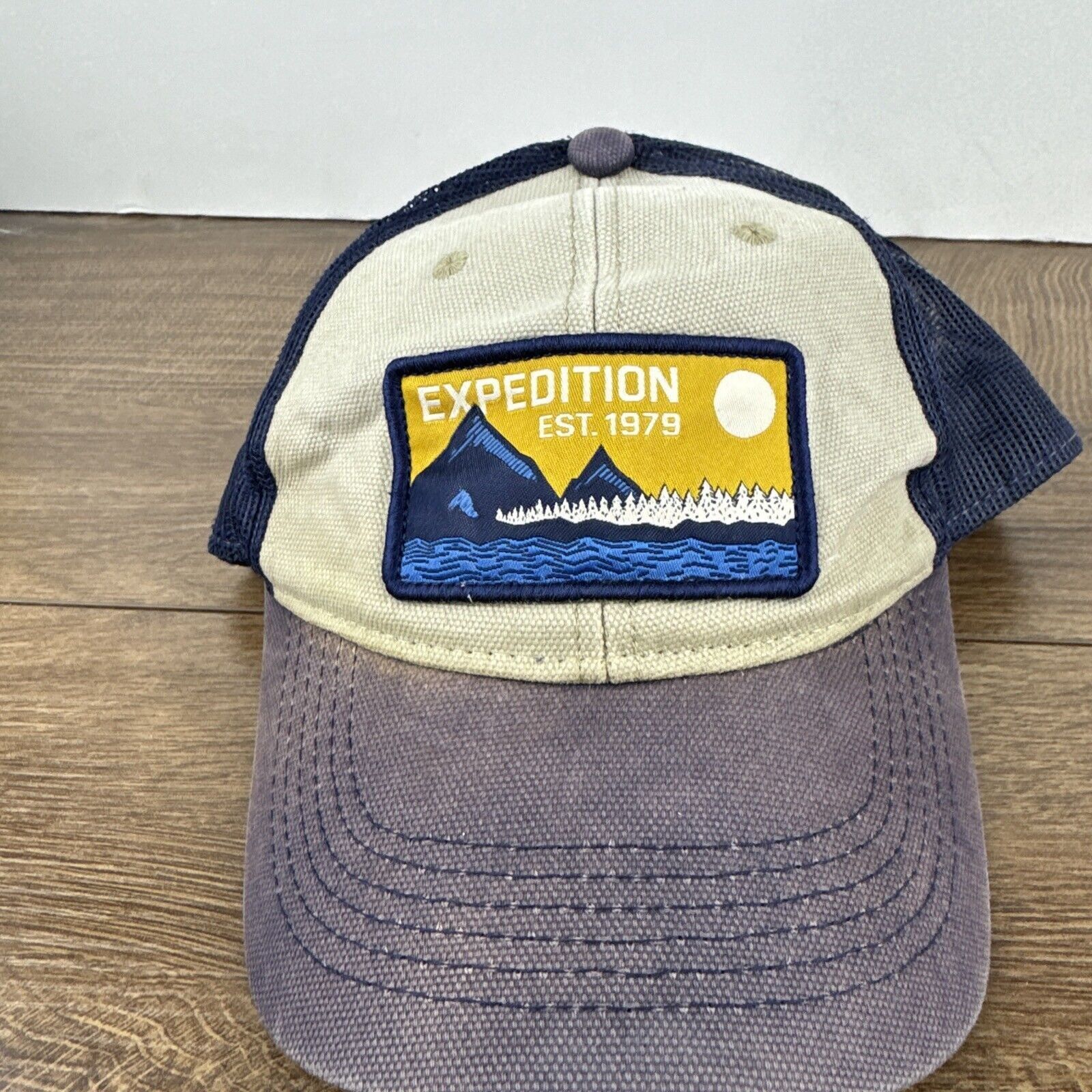 Other Expedition 1979 Hat Tan Brown Hat Adjustable Adult Size Hat Size ONE SIZE - 5 Thumbnail