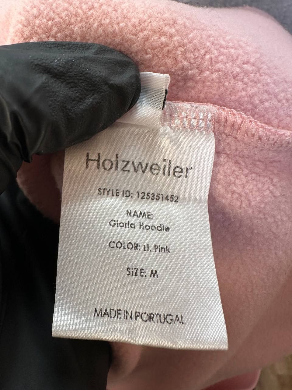 Holzweiler Holzweiler Gloria Hoodie Sweatshirt Light Pink Made Portugal Size M / US 6-8 / IT 42-44 - 16 Thumbnail
