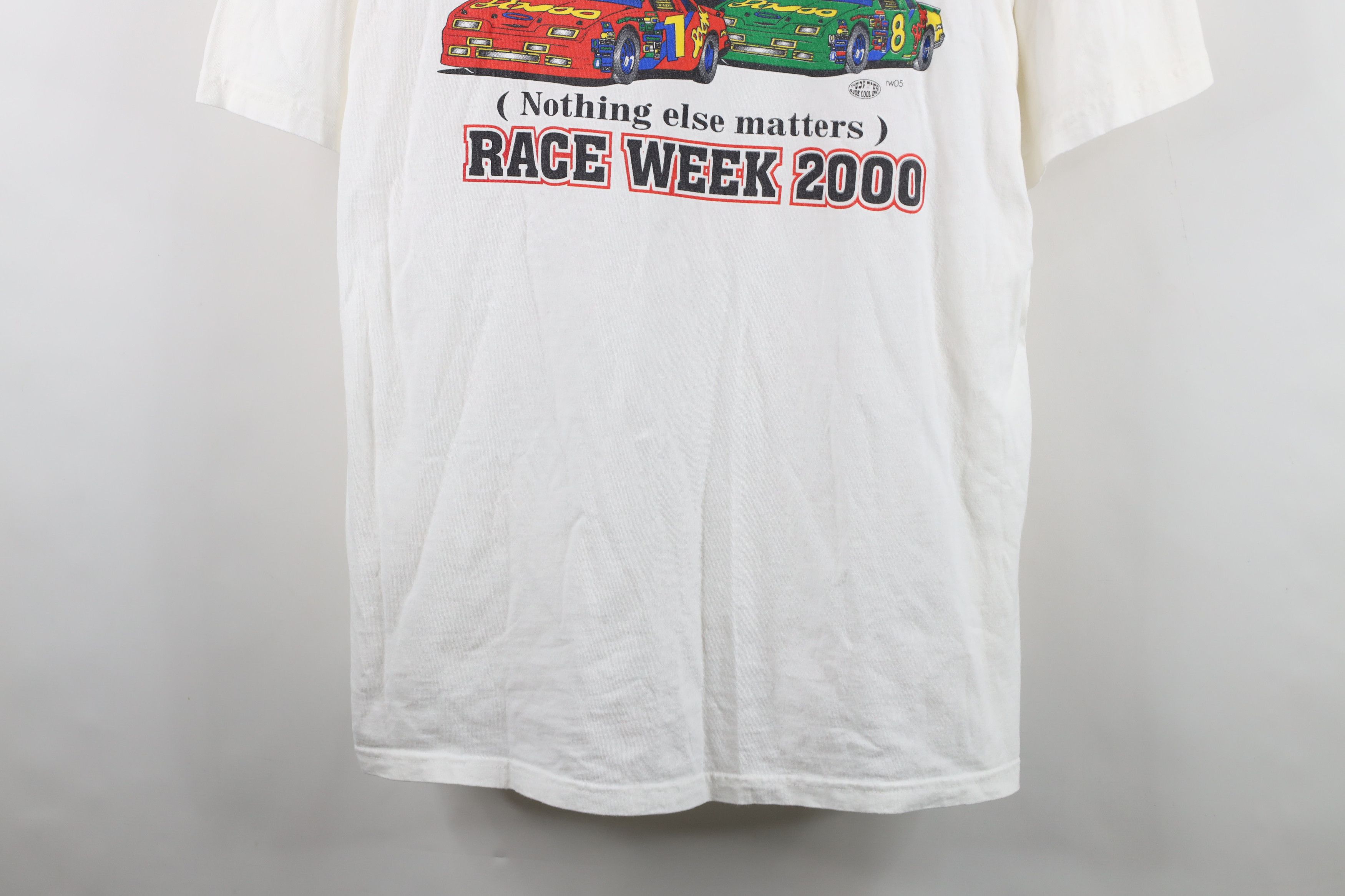 Vintage Vintage Y2K 2000 500 Nascar Racing Short Sleeve T-Shirt Size US XXL / EU 58 / 5 - 3 Thumbnail