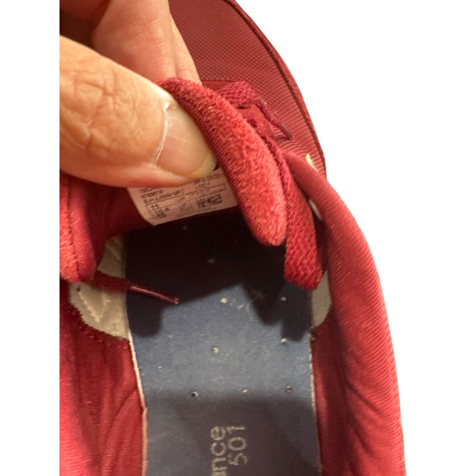 New Balance New Balance 501 mens red leather canvas sneakers Size 11D SK Size US 11 / EU 44 - 11 Thumbnail