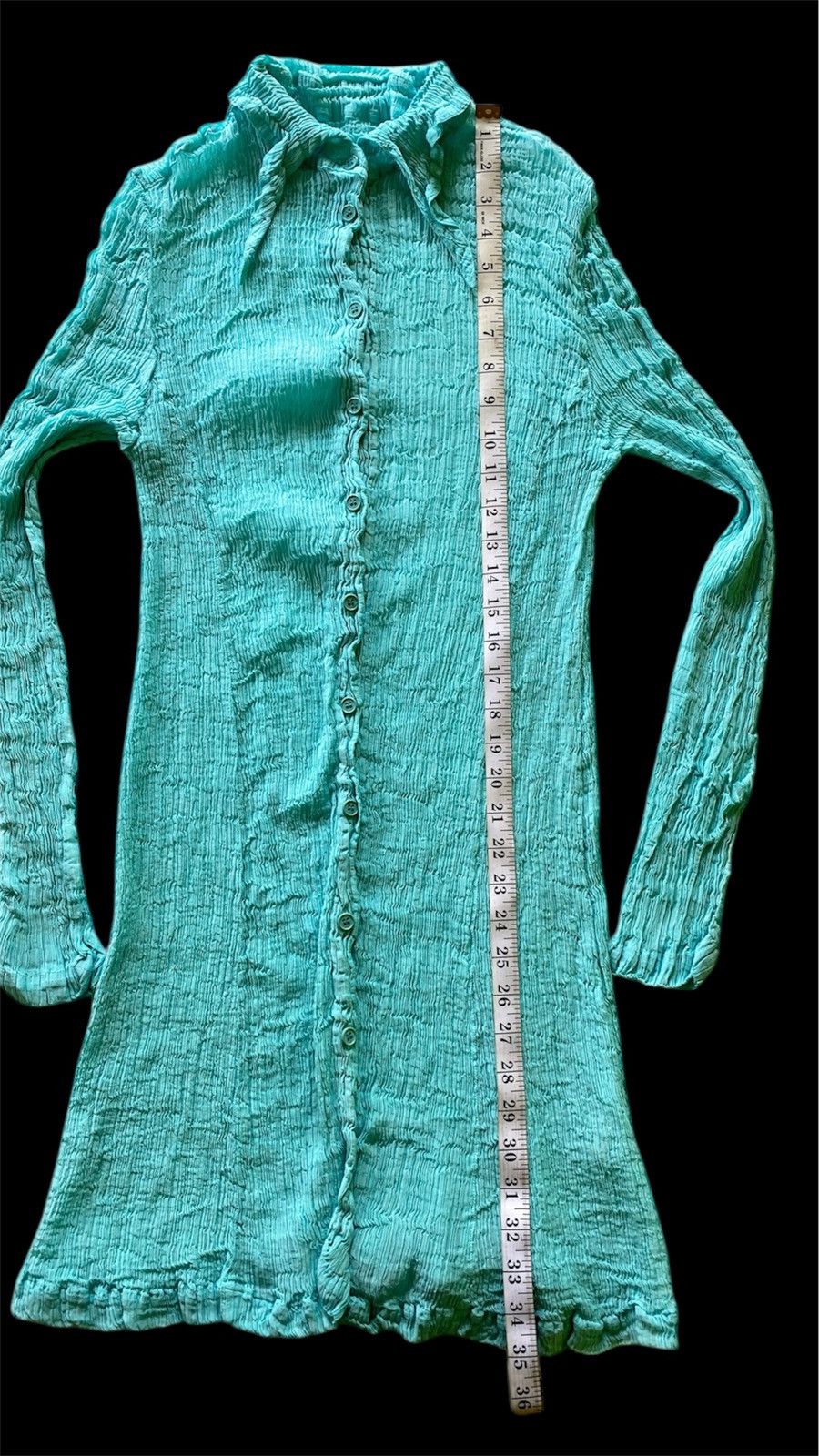 ARCHIVES❗️Spring1996 TSUMORI CHISATO Pleated Long Blouses