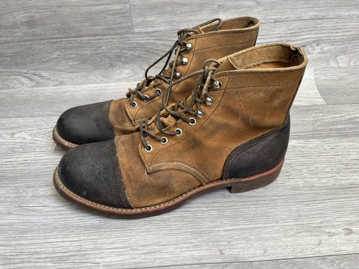 Red Wing Red wing iron ranger rough out biker boots sz 43 Size US 10 / EU 43 - 5 Thumbnail