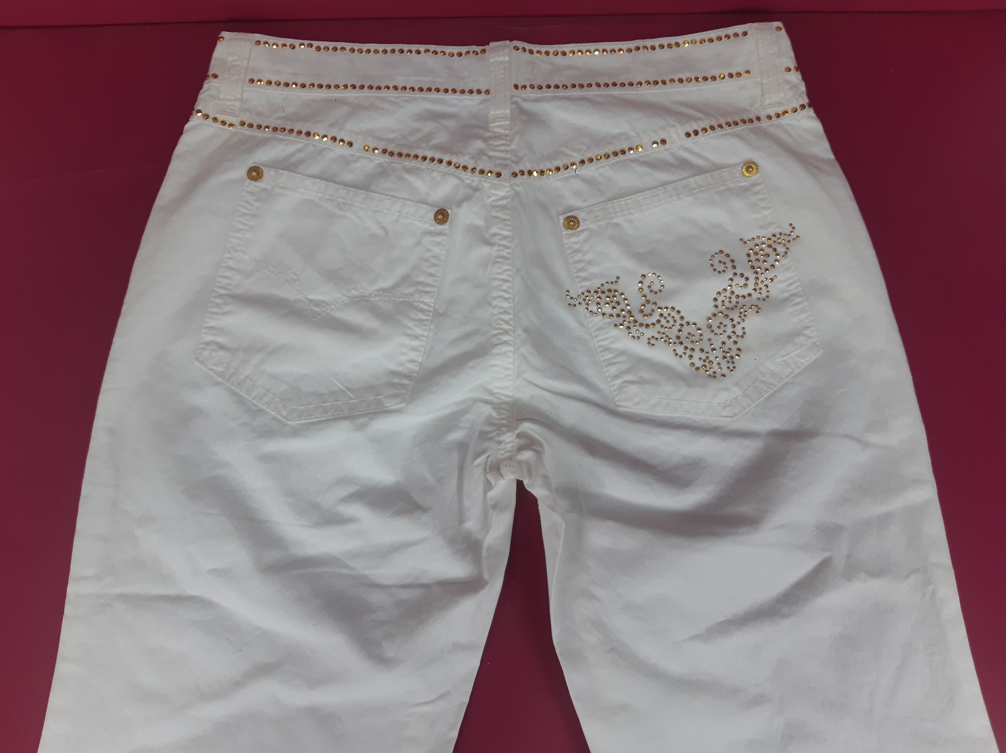Versace Jeans Couture Vintage VERSACE Jeans Couture Italy Jeans size 24/38 NEW Size 24" / US 00 / IT 34 - 5 Thumbnail