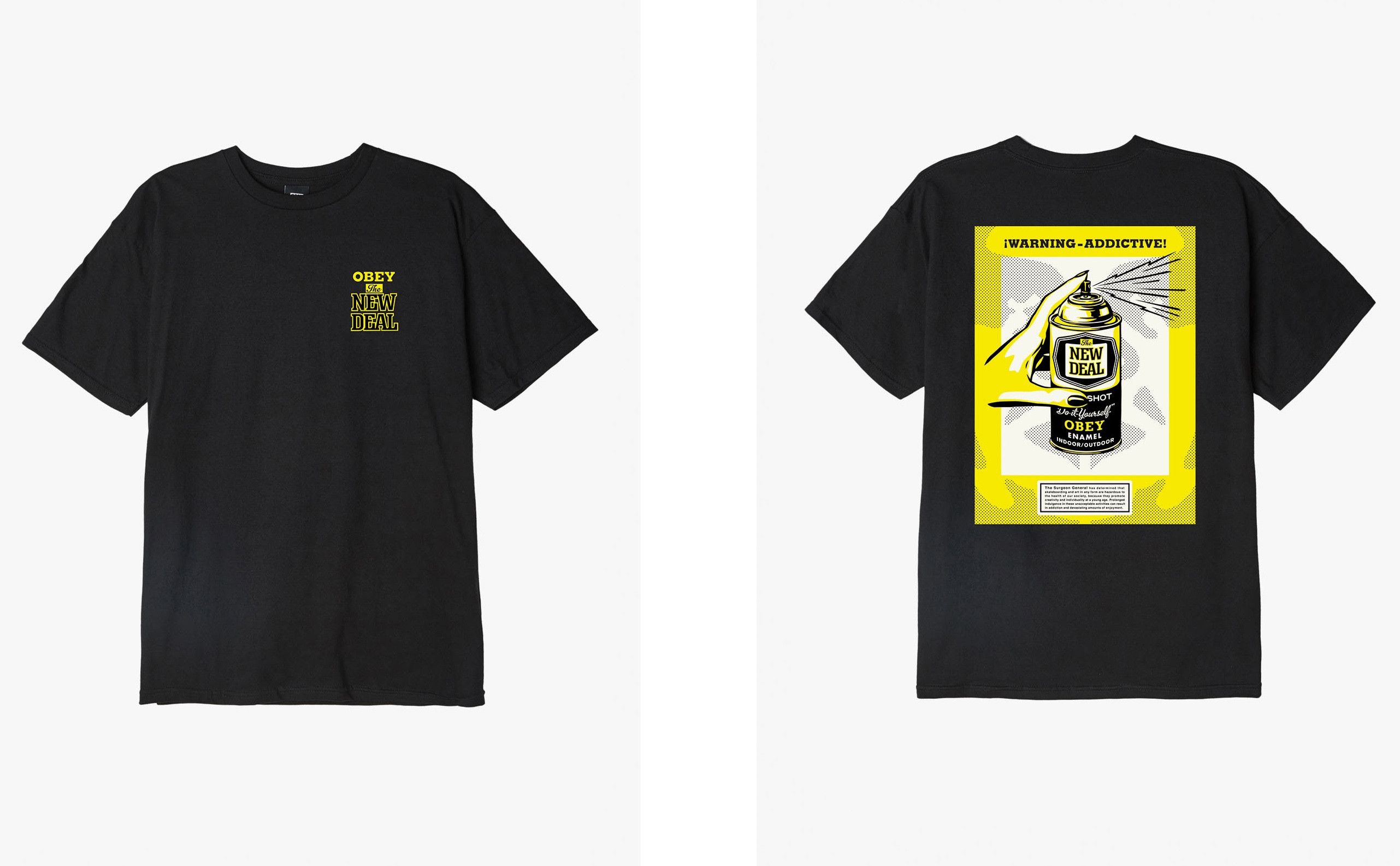 Obey OBEY x NEW DEAL Tee Sz S Size US S / EU 44-46 / 1 - 2 Thumbnail