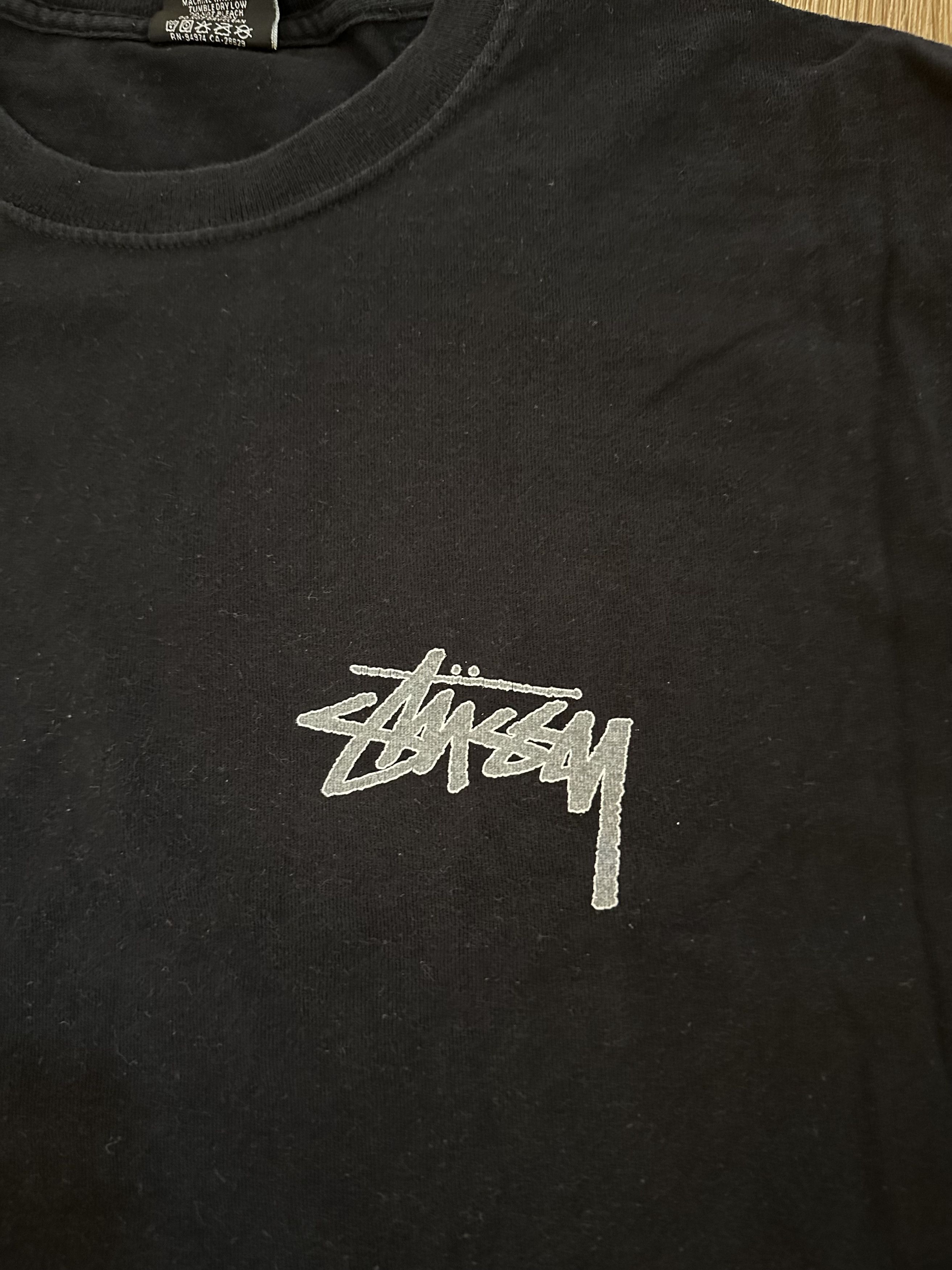 Stussy vintage 90's stussy t shirt Size US L / EU 52-54 / 3 - 4 Thumbnail