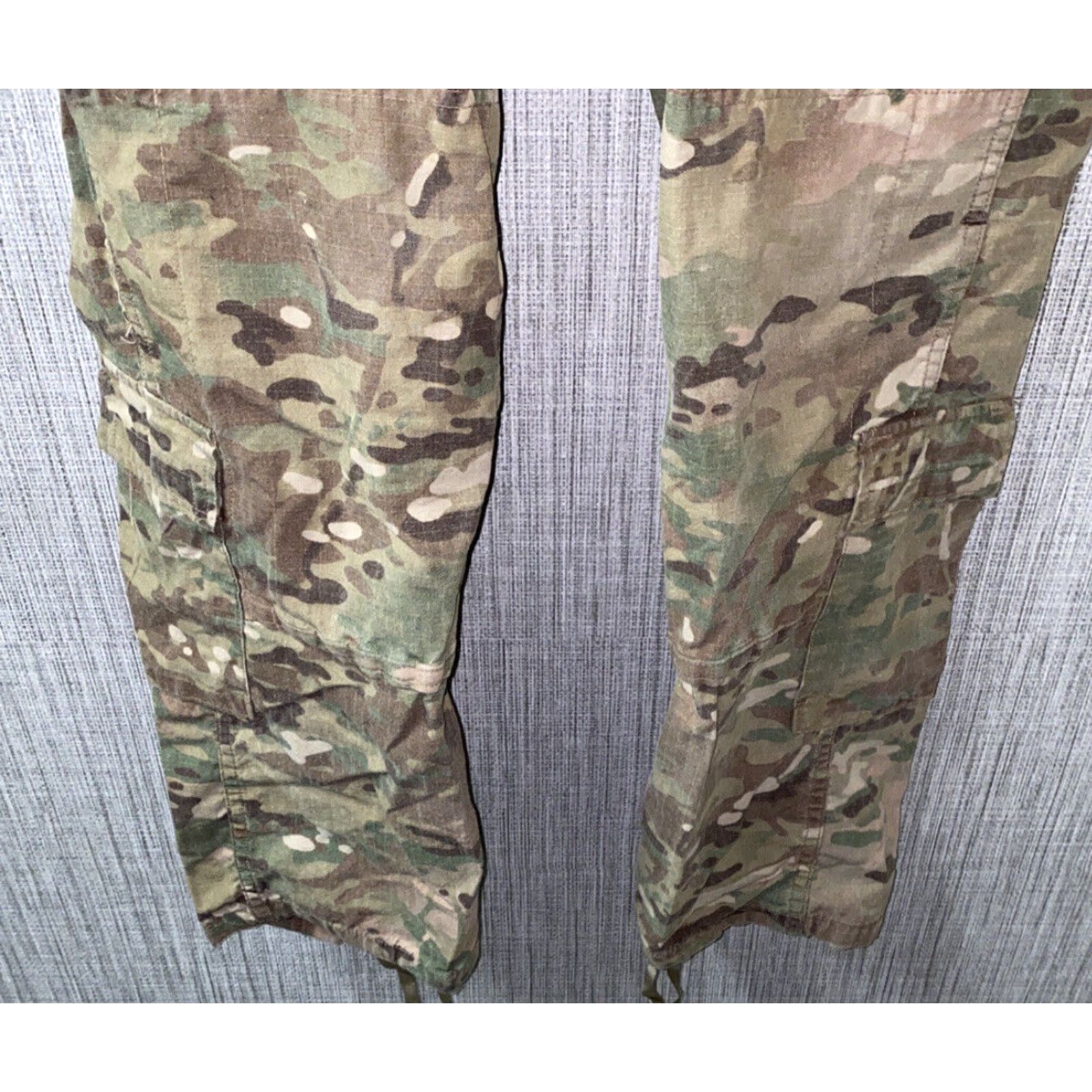 Vintage Mens Camouflage Military Pants Insect Shield 35x31 Brown Green Cotton Regular Regular Mens Size US 35 - 3 Thumbnail