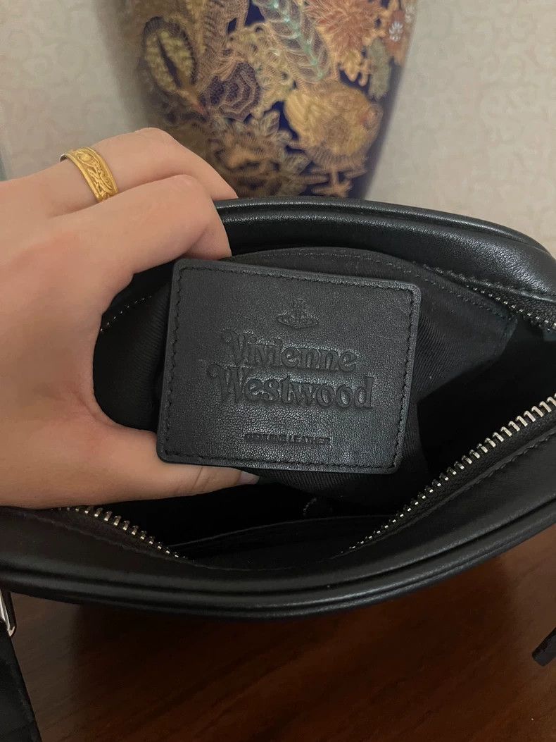 Vivienne Westwood vivienne westwood size os Saturn logo leather shoulder bag Size ONE SIZE - 1 Thumbnail