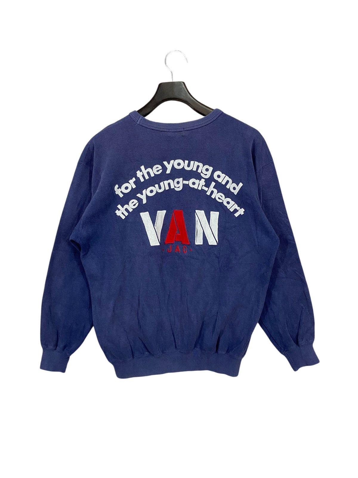 Vans Vintage streetwear vans sweatshirt crewneck Size US L / EU 52-54 / 3 - 1 Thumbnail