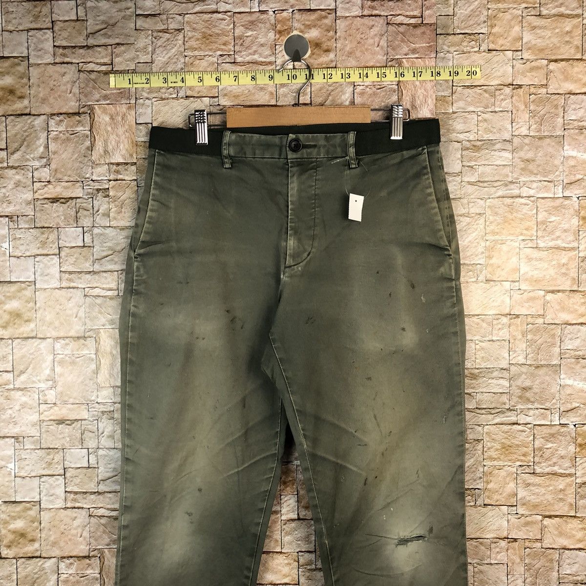 Japanese Brand Japanese Brand Green Casual Pants #A1025 Size US 30 / EU 46 - 2 Thumbnail