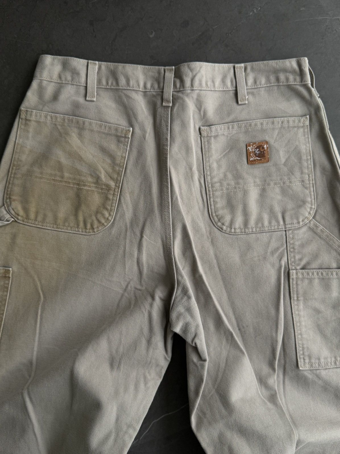 Carhartt × Vintage Vintage Carhartt Tan Work Pants Size US 34 / EU 50 - 4 Thumbnail