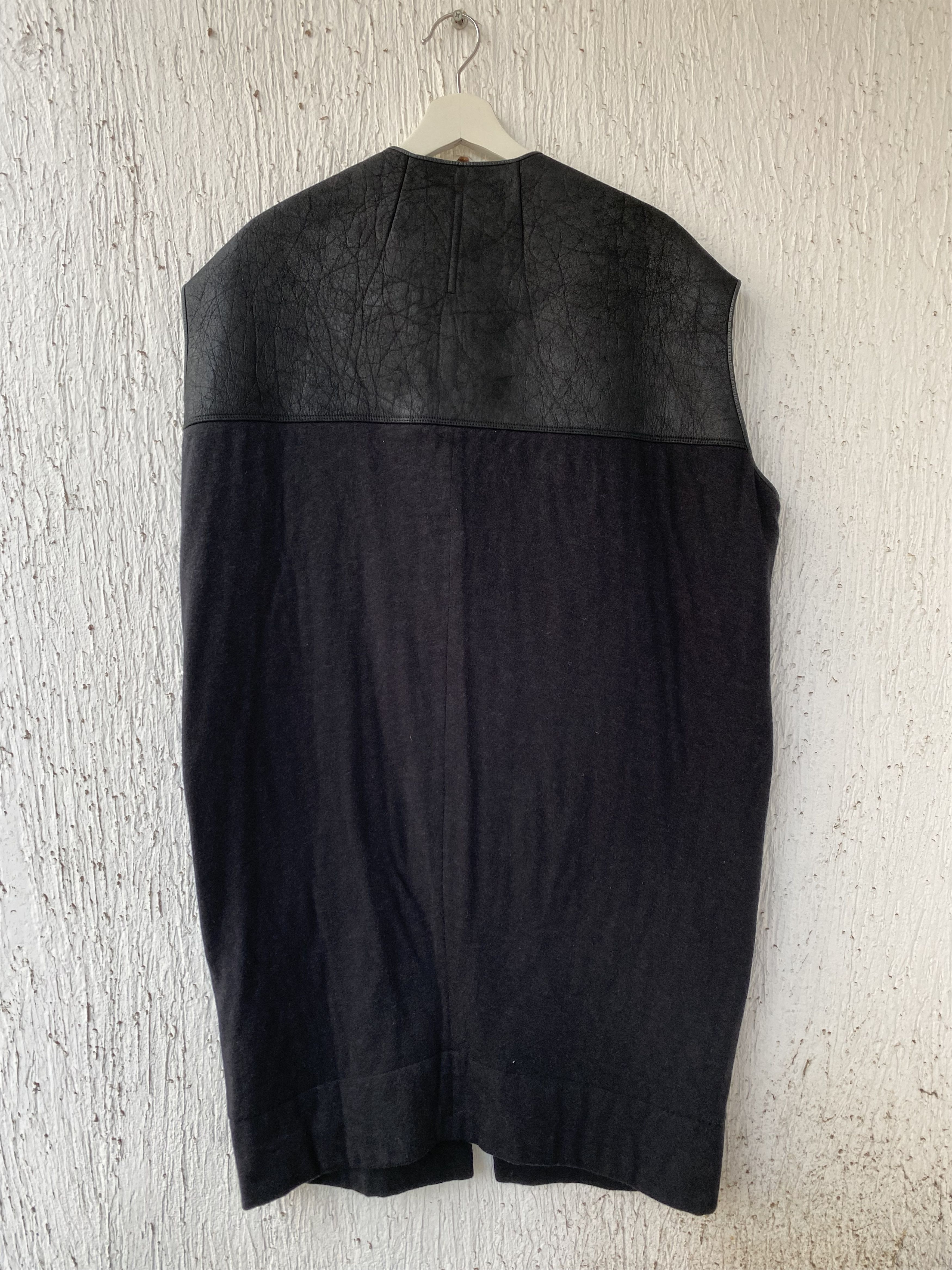 Rick Owens elongated vest Size US M / EU 48-50 / 2 - 8 Thumbnail