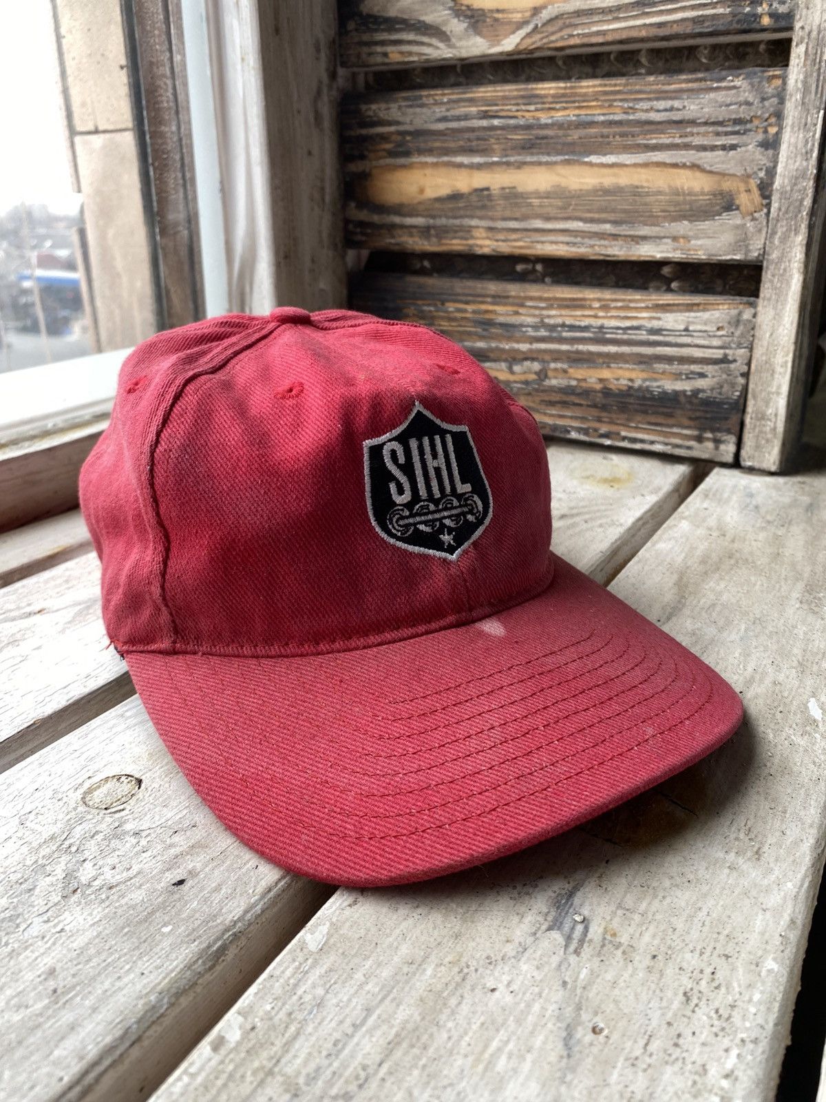 NHL × Nike × Vintage NHL SIHL Nike Swiss hockey league cap hat Size ONE SIZE - 2 Thumbnail