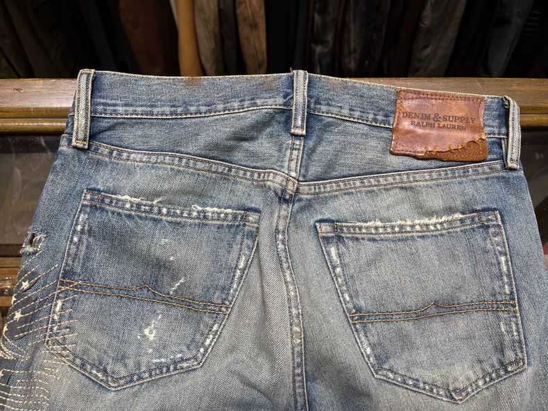 Denim & Supply Ralph Lauren RRL Ralph Lauren Outdated old patch washed distressed logg Size US 36 / EU 52 - 8 Thumbnail