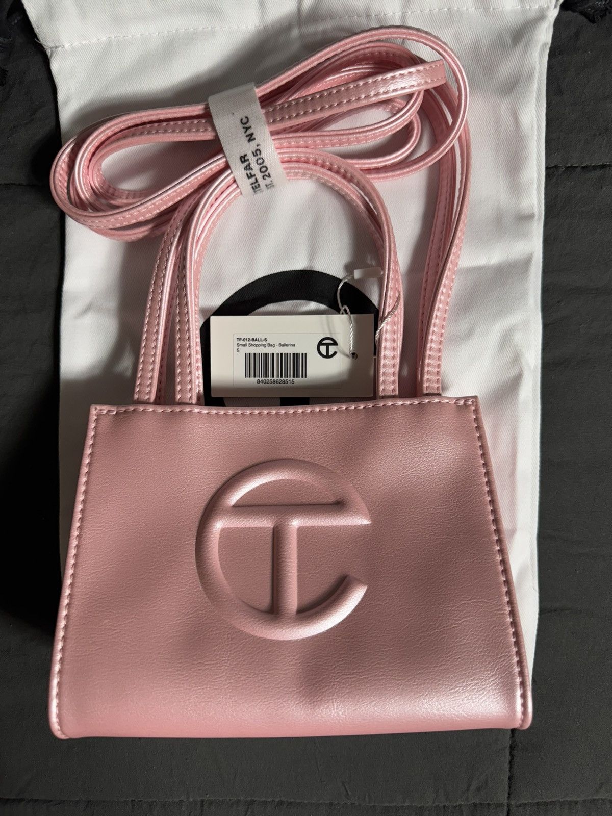 Telfar Telfar Small Pink Shopping Bag - Ballerina Size ONE SIZE - 3 Thumbnail