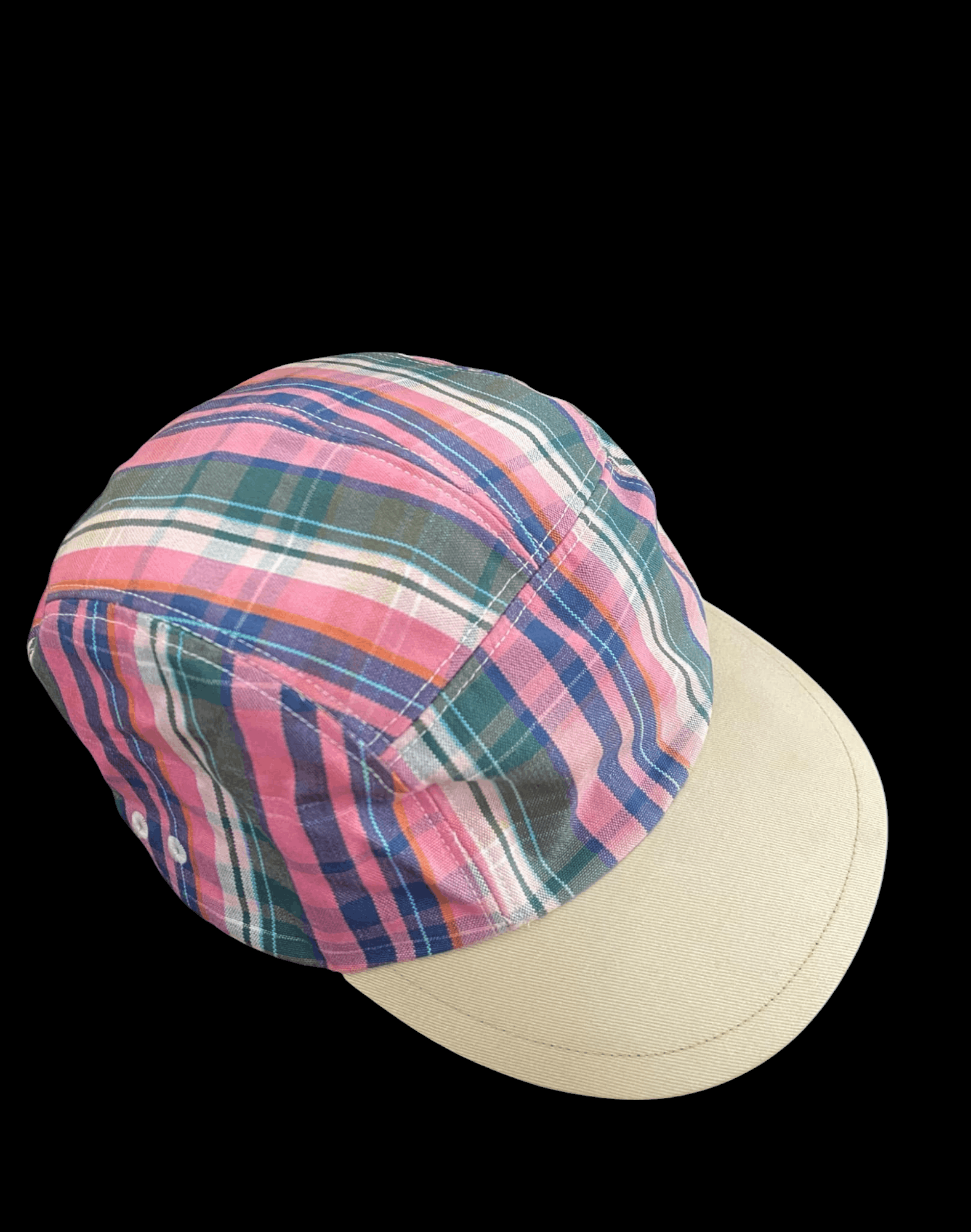 Kapital Kapital 5 Panel Hat Cap Plaid Pattern Size ONE SIZE - 1 Thumbnail