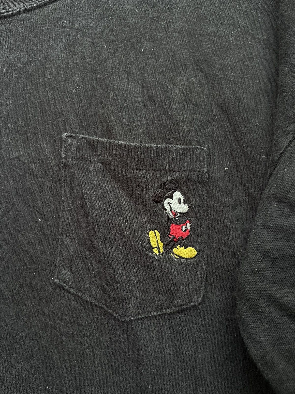 Anime × Disney × Vintage Vintage Mickey Mouse Disney Long Tee T Shirts Size L / US 10 / IT 46 - 2 Thumbnail