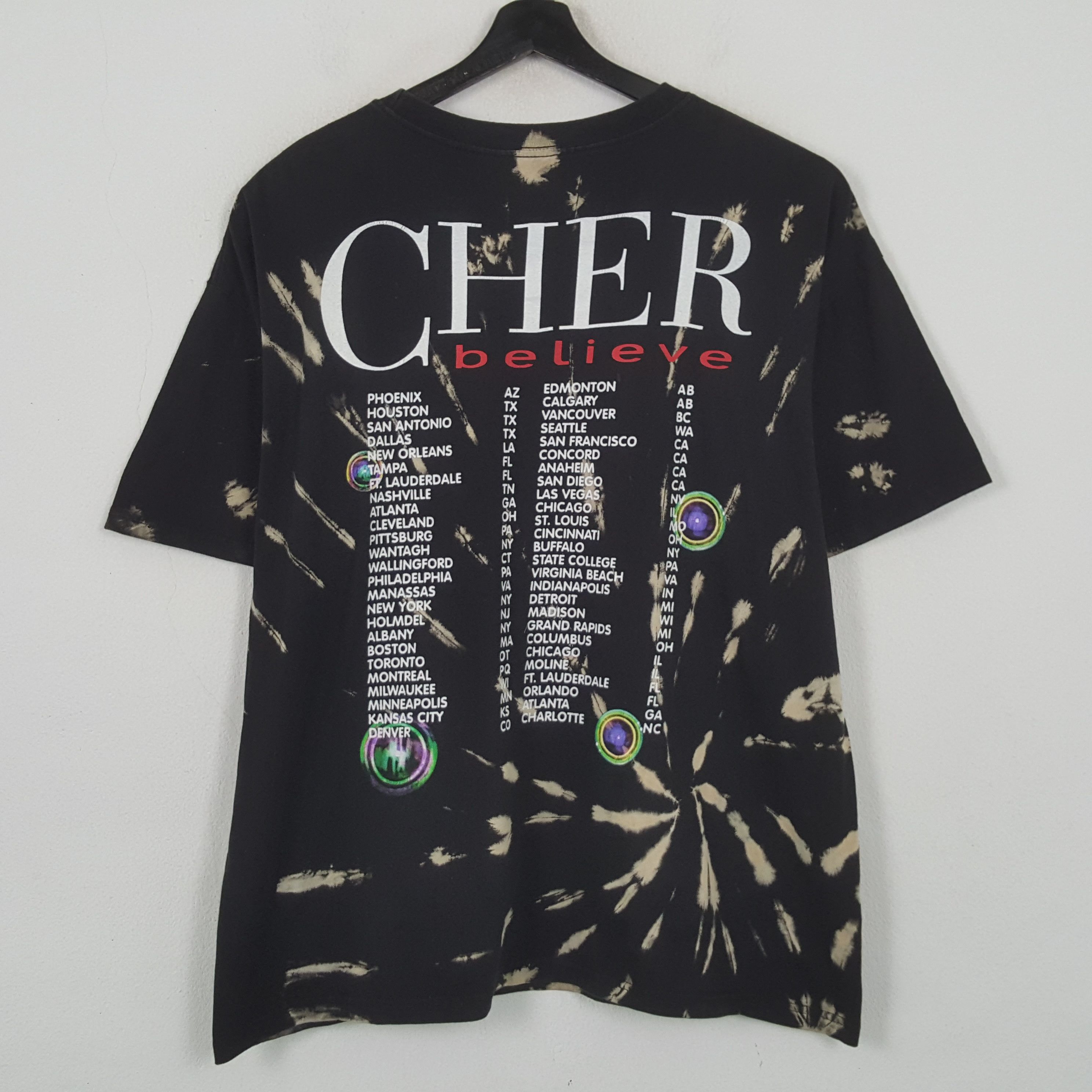 Vintage Cher Believe Vintage Tshirt RR6 Size US XL / EU 56 / 4 - 3 Thumbnail