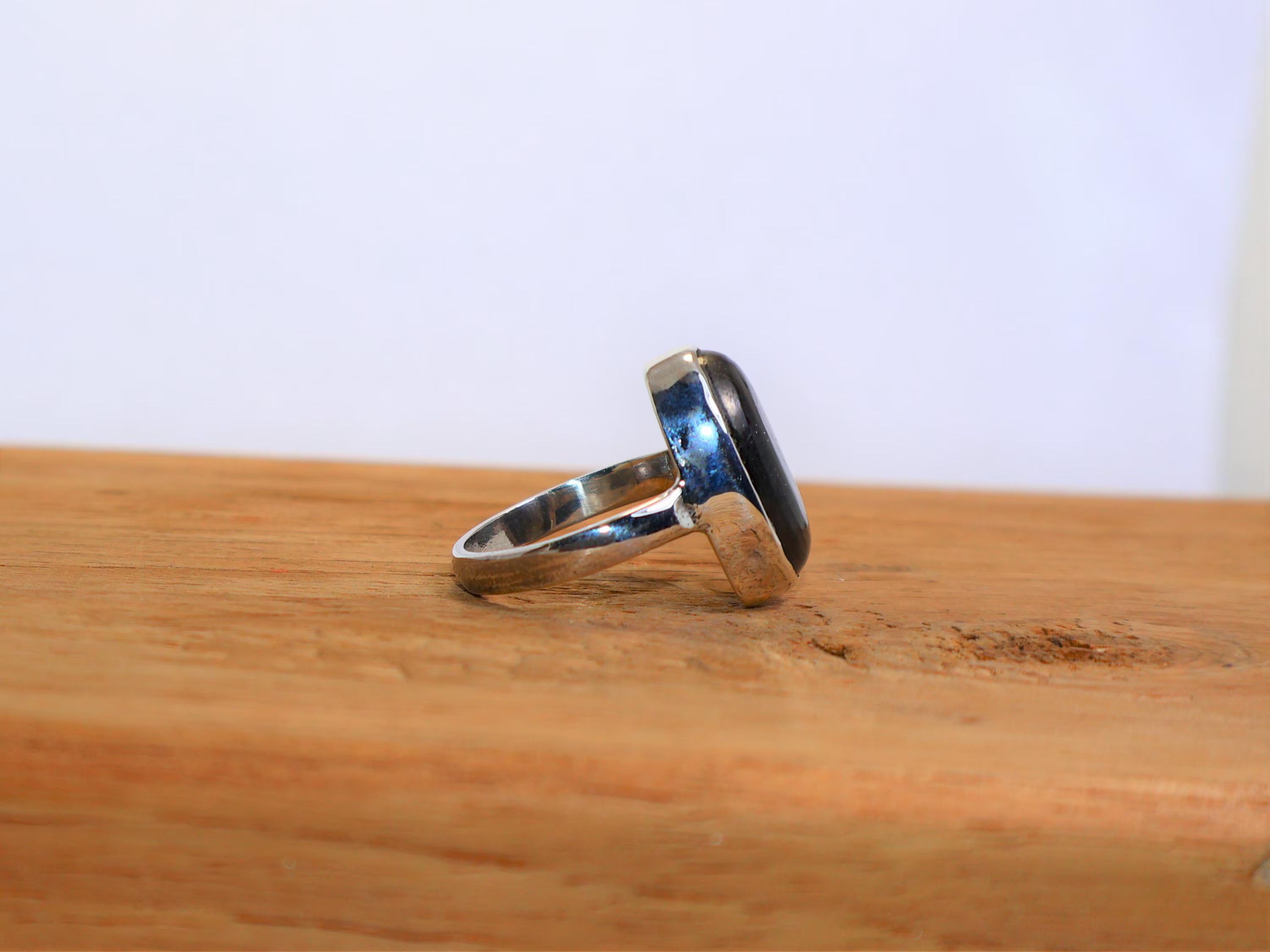 Handmade Labradorite Ring, 925 Sterling Silver Handmade Women Jewelry Size ONE SIZE - 4 Thumbnail