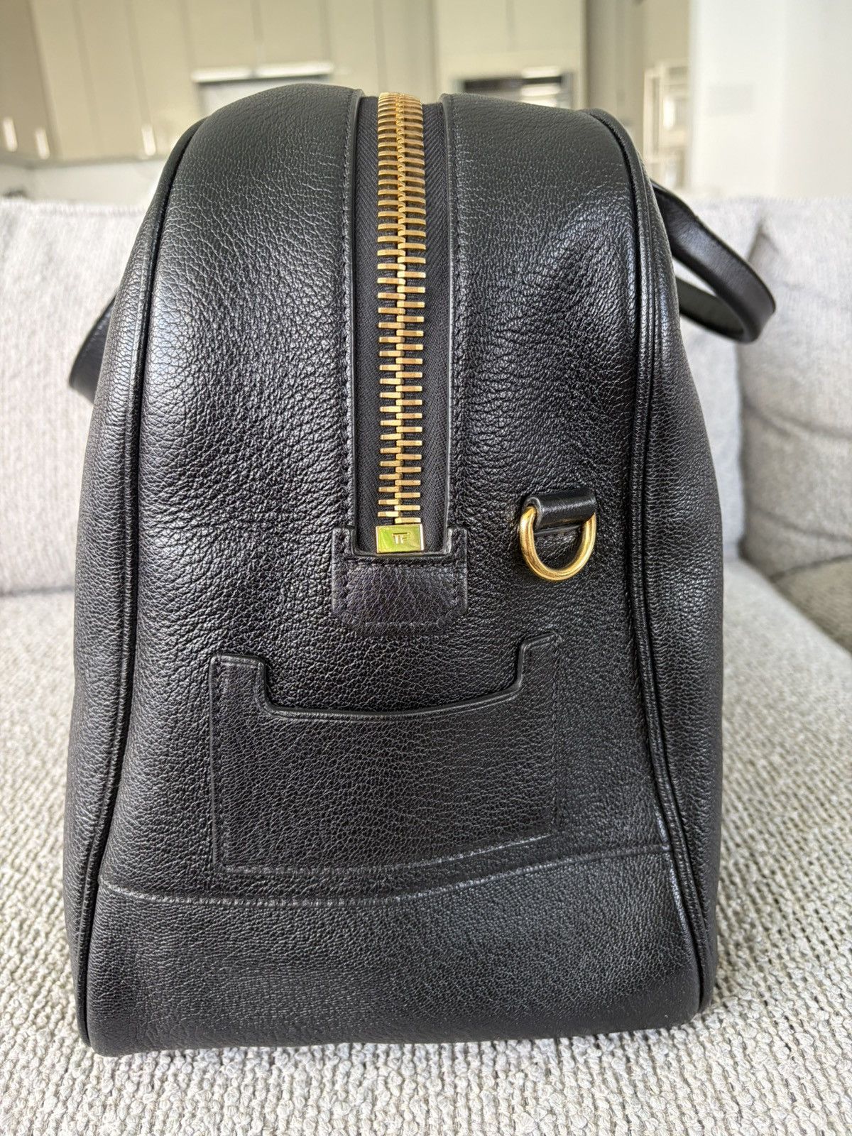 Tom Ford Tom Ford Black Duffle Bag Size ONE SIZE - 4 Thumbnail