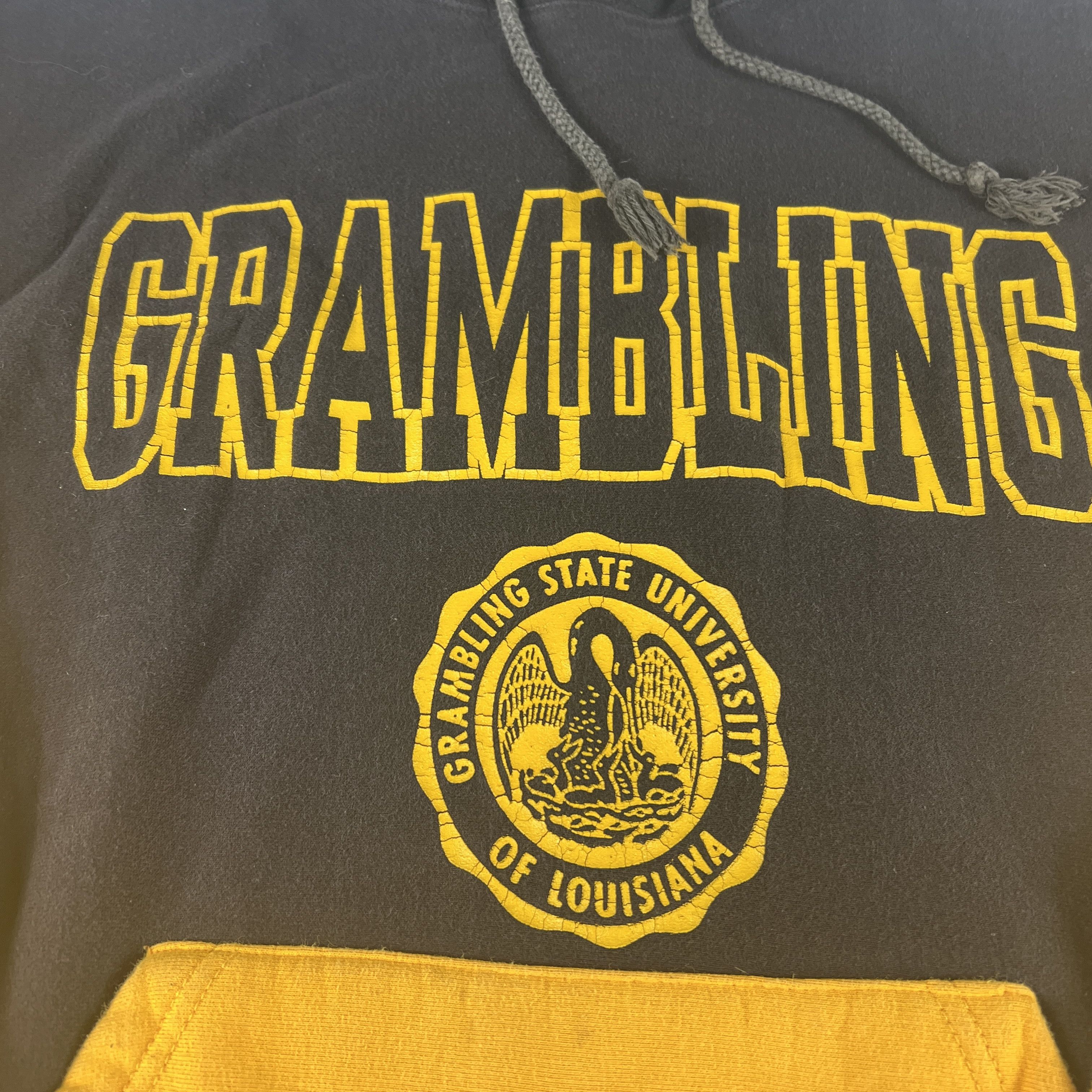 NCAA AACA Retro Grambling State Tigers Black Yellow Hoodie Size US XL / EU 56 / 4 - 3 Thumbnail
