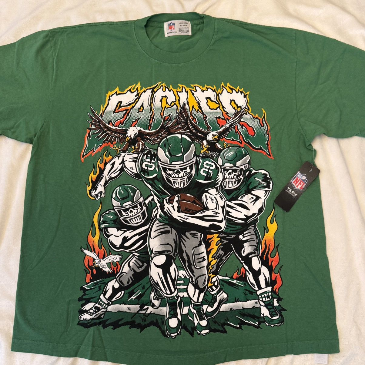Warren Lotas Warren Lotas NFL Philadelphia Eagles Push T-Shirt Size US XL / EU 56 / 4 - 1 Thumbnail