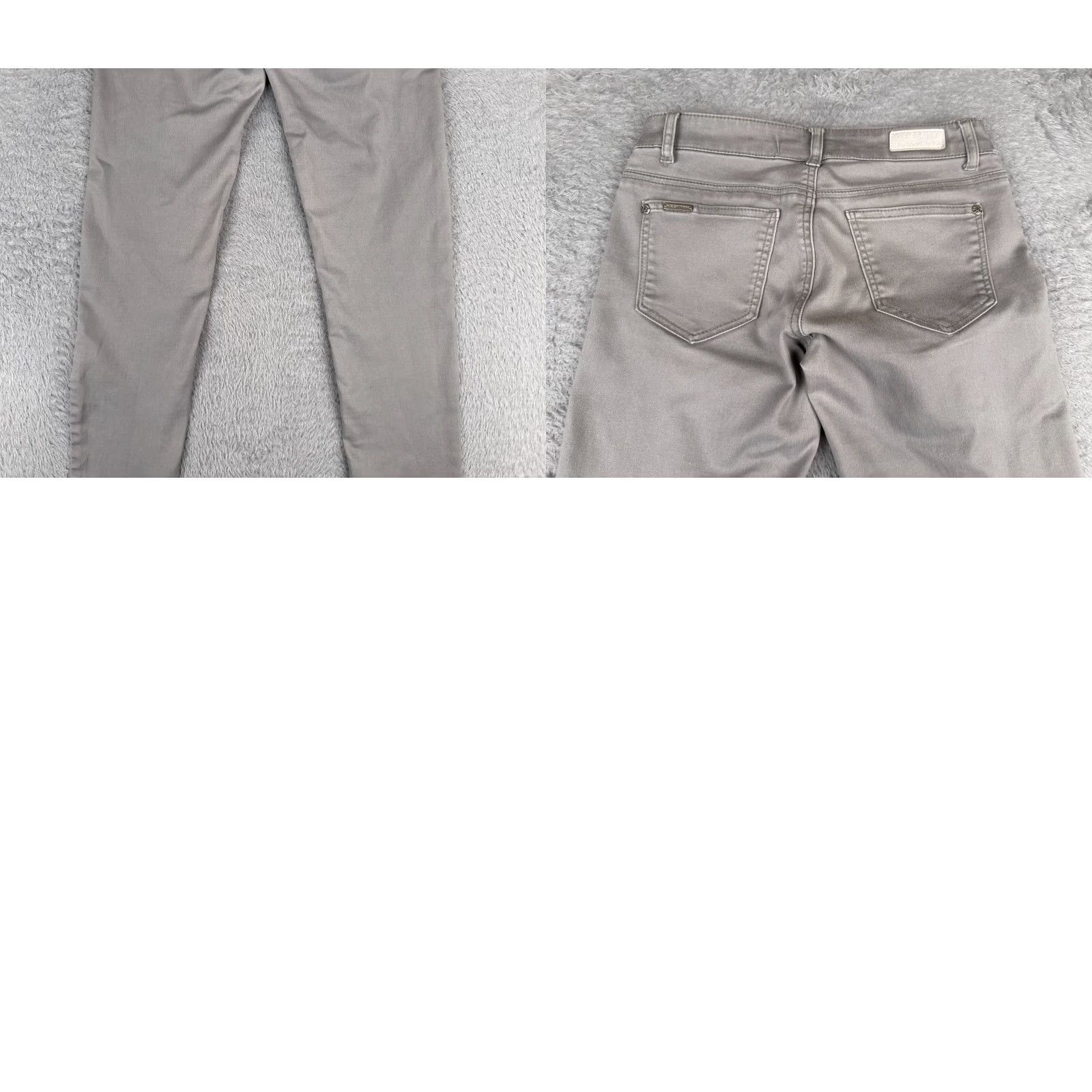 Vintage Celebrity Pink Jeans Junior 0 S Gray Denim Skinny Cotton Blend Low Rise 28x30 Womens Jeans Size 25" / US 0 / IT 36 - 10 Thumbnail