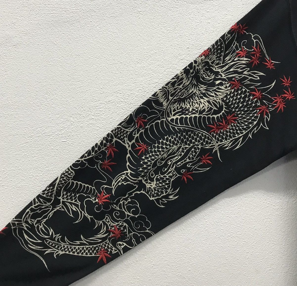 Japanese Brand × Vintage Vintage Japanese Dragon Sukajan Long Sleeve Shirt Size US L / EU 52-54 / 3 - 6 Thumbnail