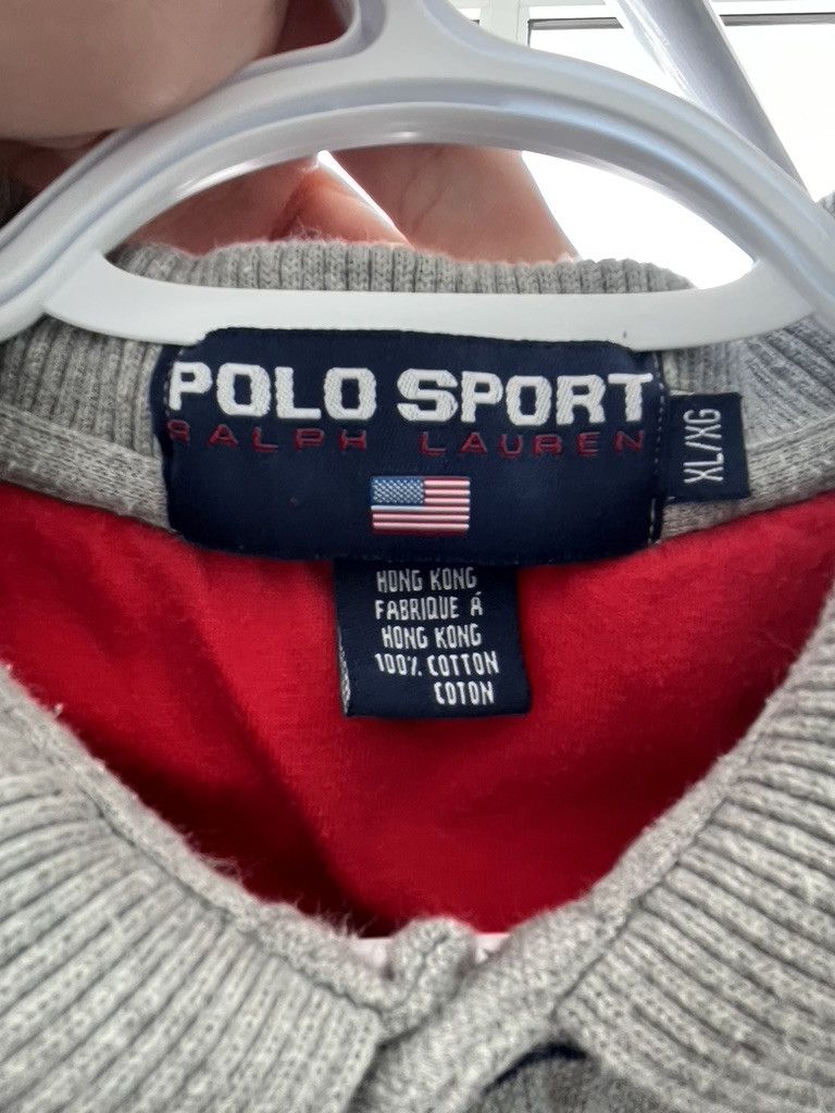 Polo Ralph Lauren Vintage Polo Sport Striped Shirt Size US XL / EU 56 / 4 - 3 Thumbnail