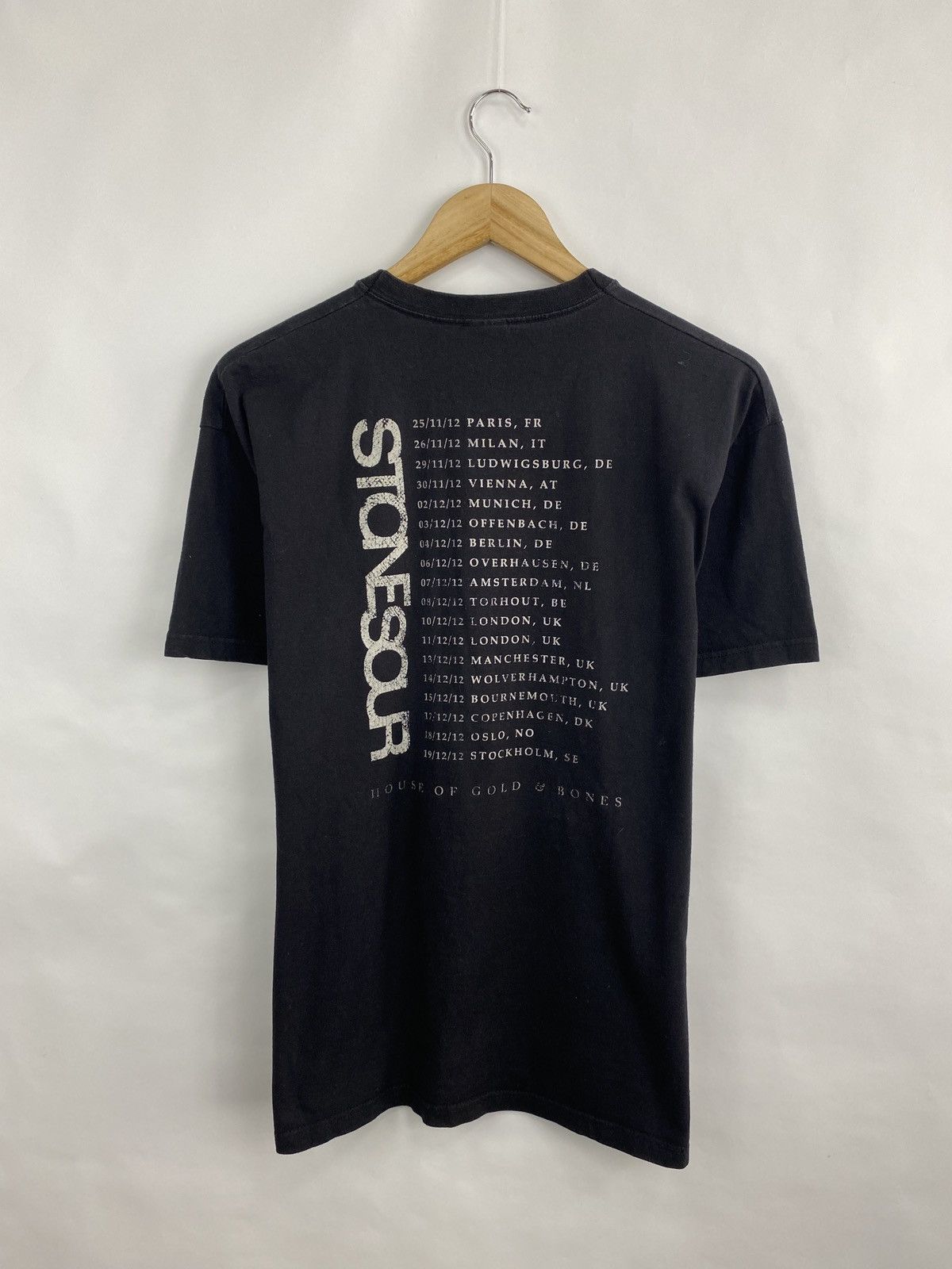 Fruit Of The Loom Vintage Stone Sour Rock Music Tour Band T-Shirt Size US L / EU 52-54 / 3 - 6 Thumbnail