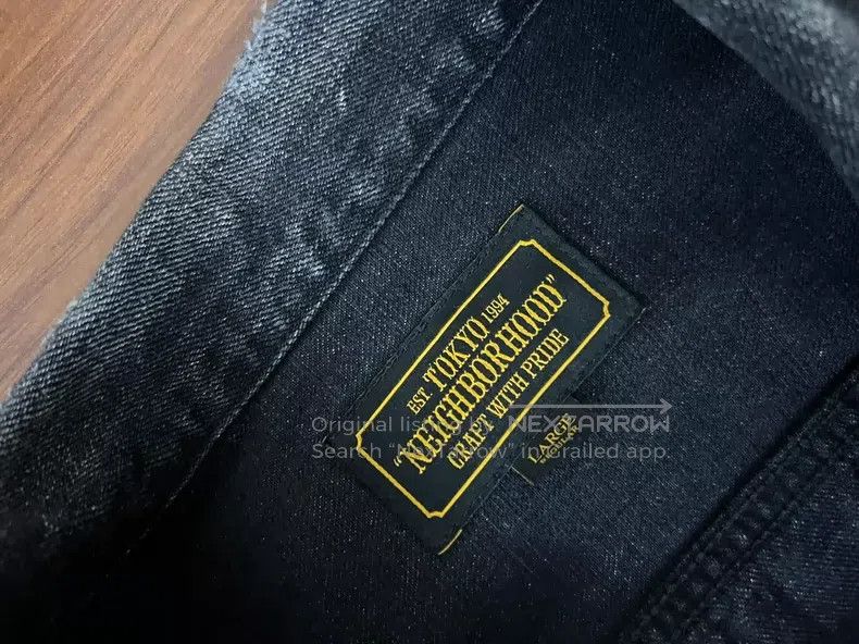 Neighborhood Neighborhood denim jacket Size US L / EU 52-54 / 3 - 3 Thumbnail