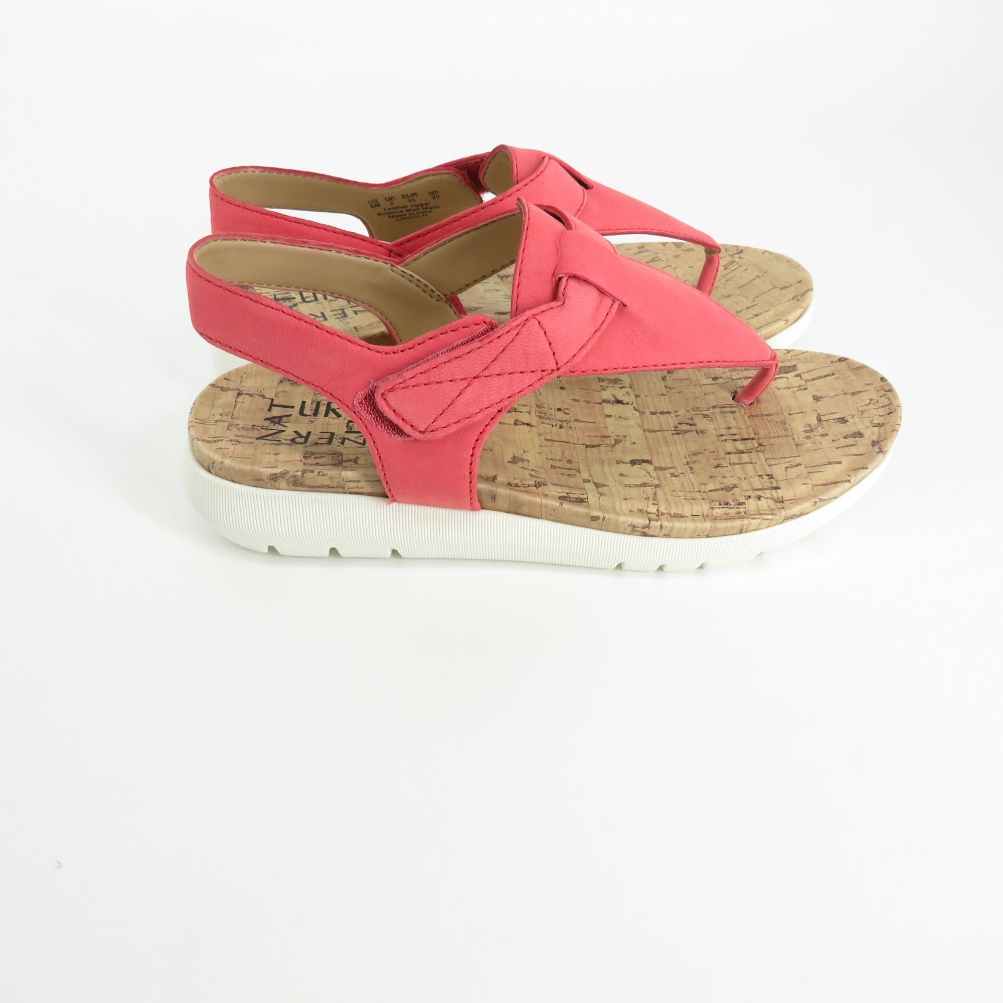 Naturalizer Naturalizer Womens Coral Cork Sole Slingback Sandals Size 5 Size US 5 / IT 35 - 3 Thumbnail