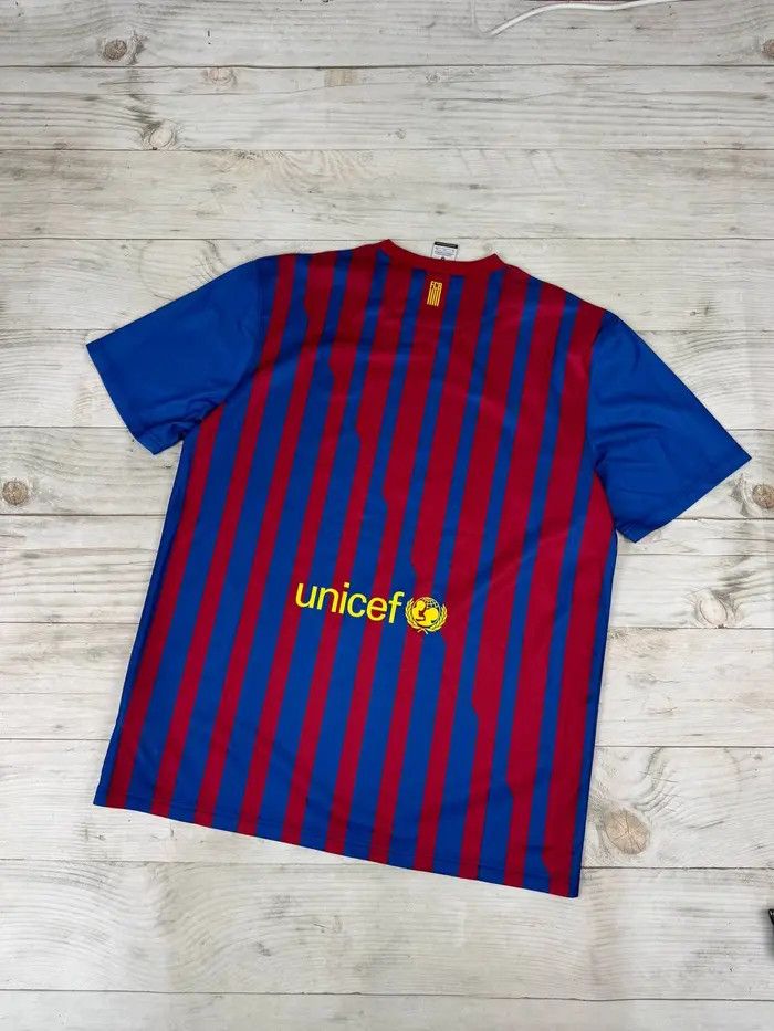 Nike Nike FC Barcelona 2011 2012 Home Shirt Soccer Jersey Size US XL / EU 56 / 4 - 12 Thumbnail